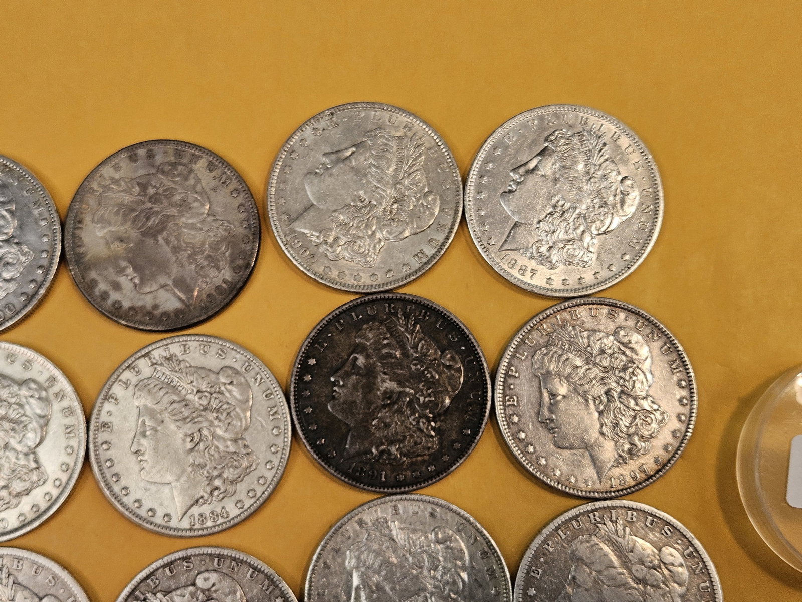 ** FULL ROLL ** Twenty Morgan Silver Dollars - 3