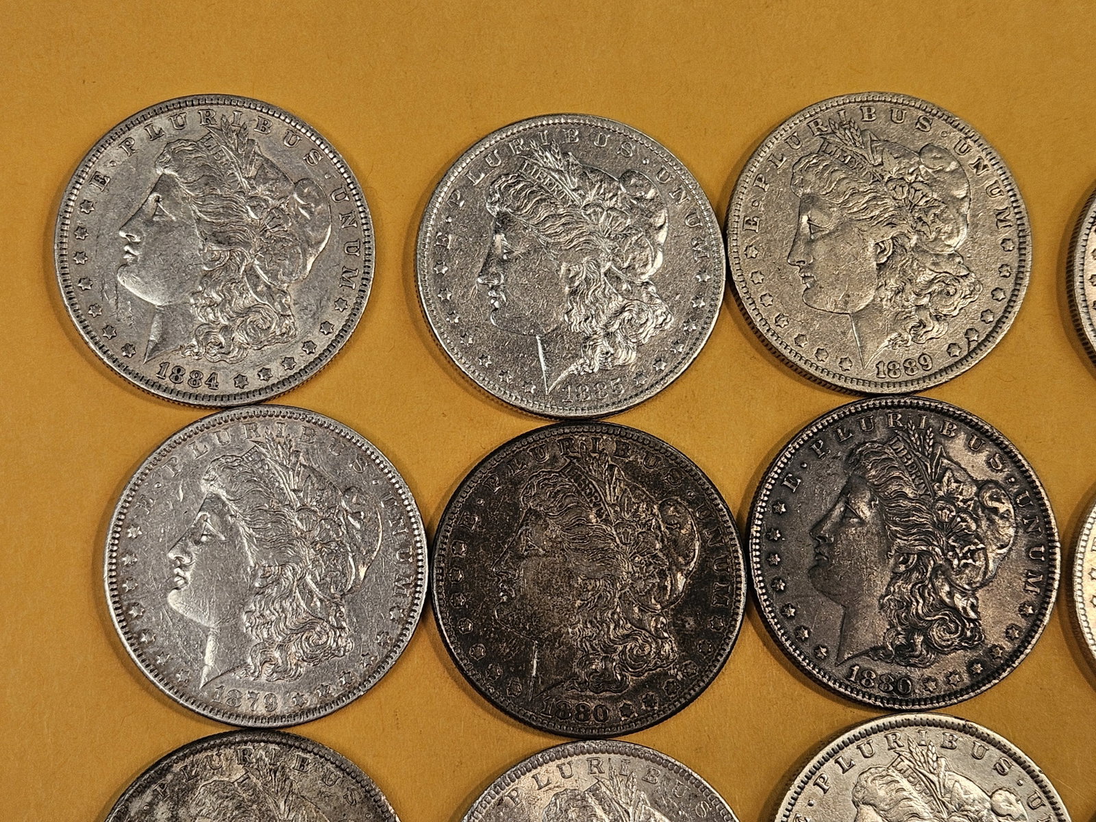** FULL ROLL ** Twenty Morgan Silver Dollars - 2