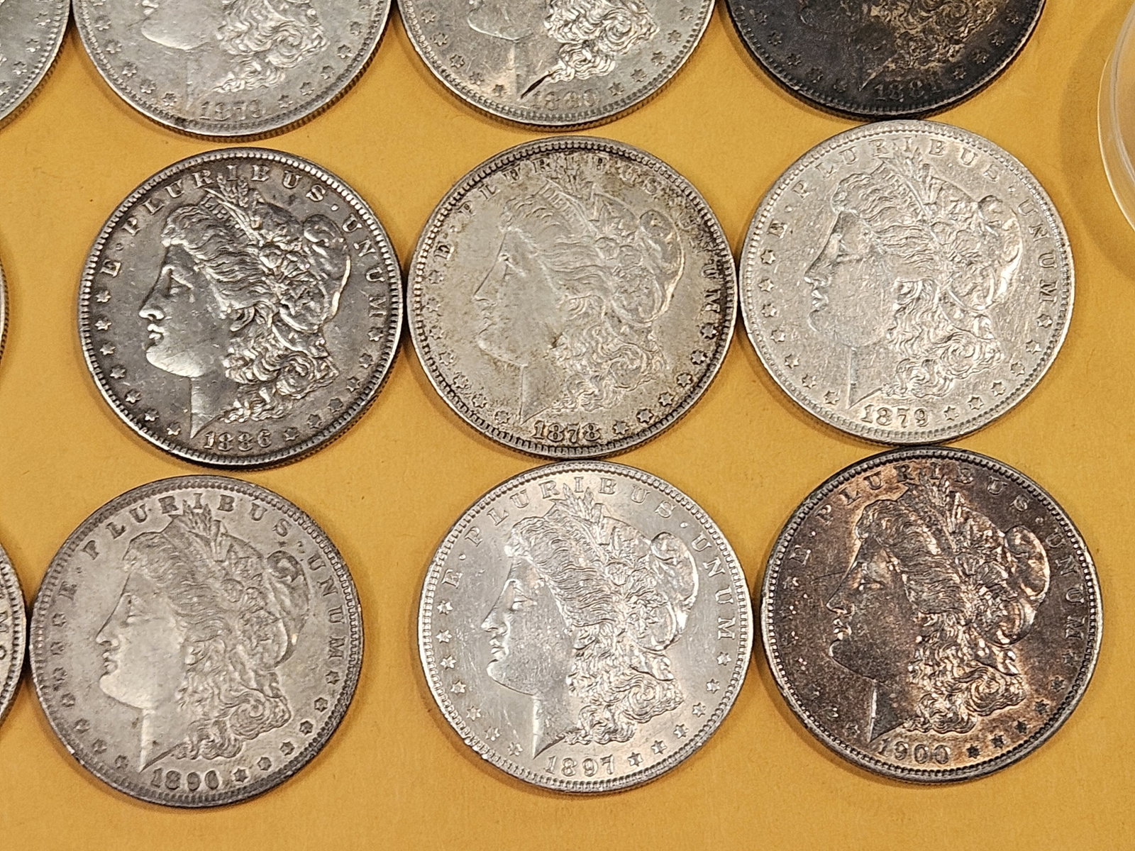** FULL ROLL ** Twenty Morgan Silver Dollars - 5