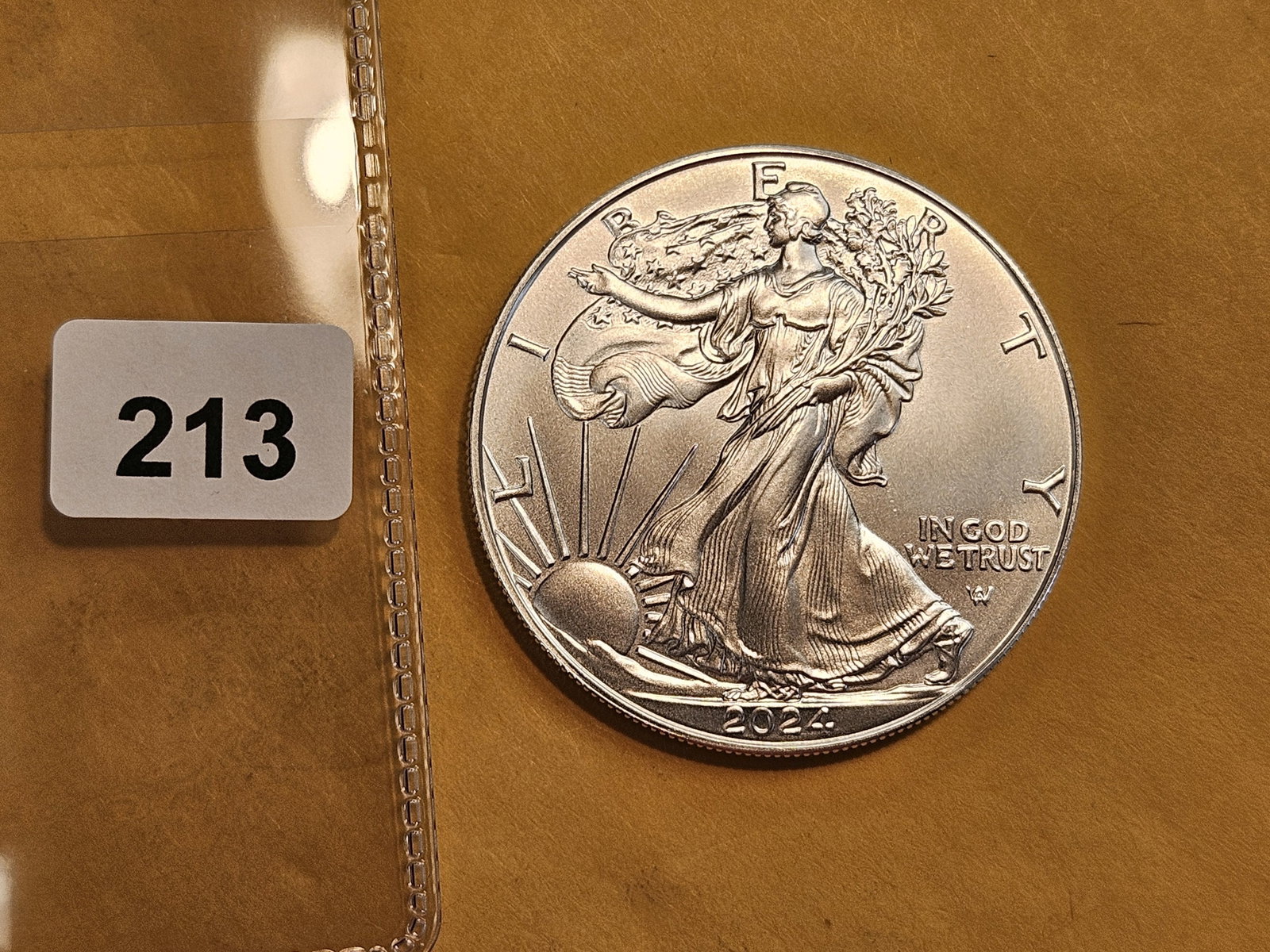 GEM Brilliant Uncirculated 2024 American Silver Eagle: Roll Fresh