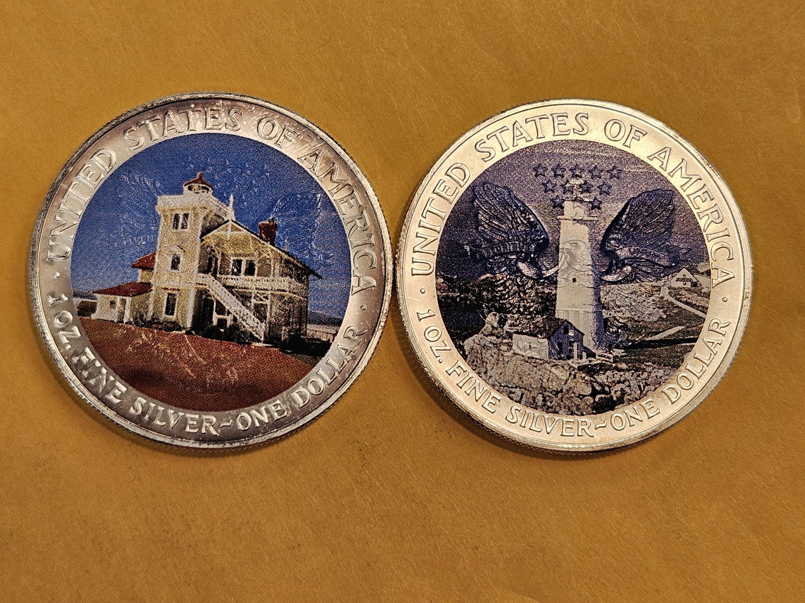 Two GEM Brilliant Uncirculated American Silver Eagles - 2