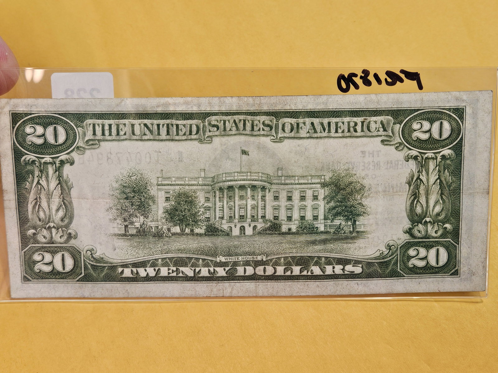 Crisp About Uncirculated Series of 1928 Twenty Dollar National Currency - 3