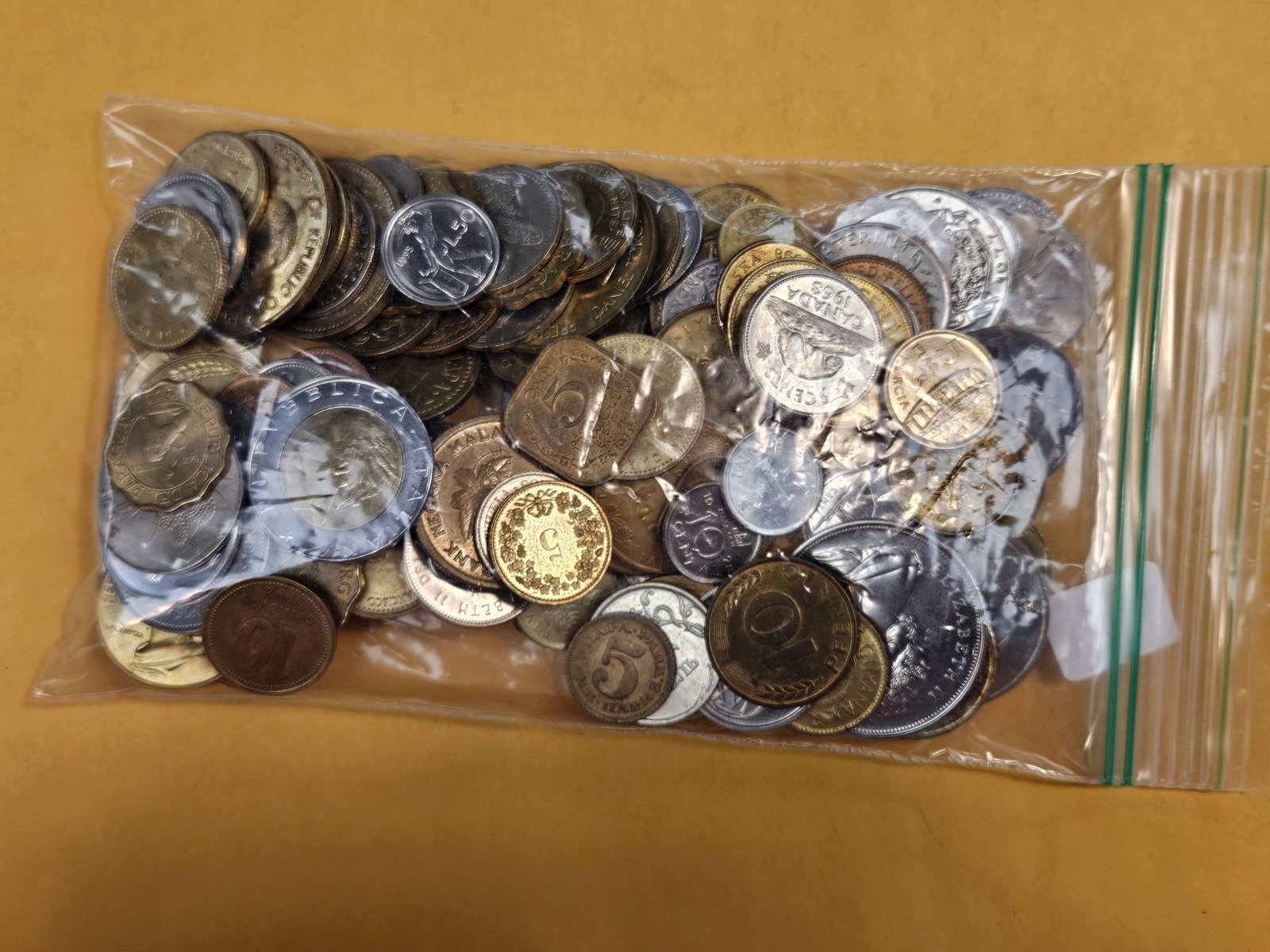 ONE Pound of Brilliant Uncirculated World Coins - 2