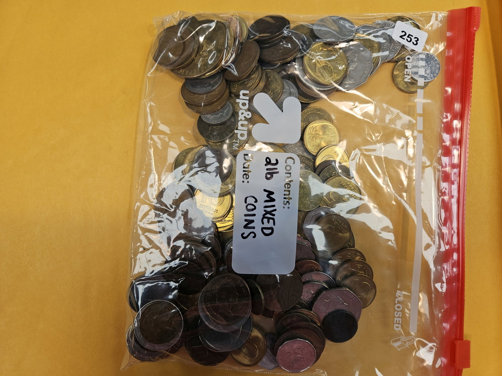 TWO POUNDS of mixed World coins (1 of 2)