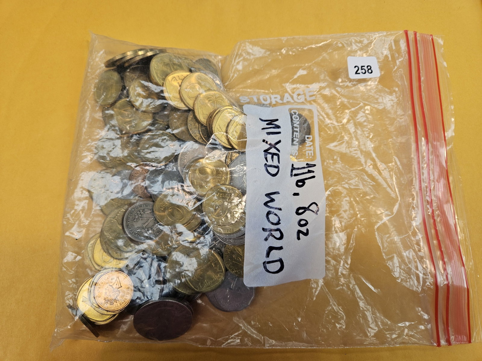 One and 1/2 Pounds of Mixed World Coins (1 of 2)