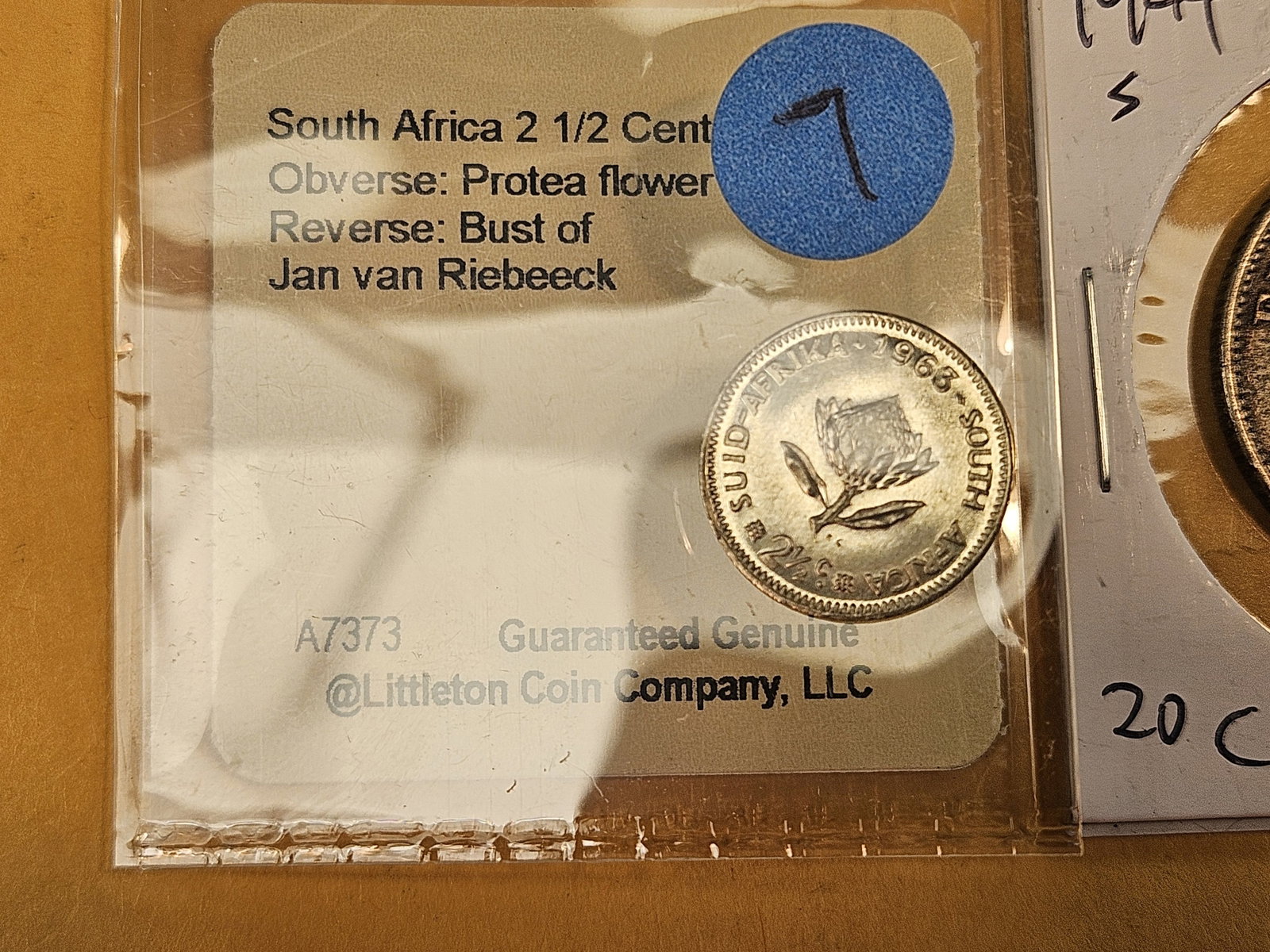 Five cool mixed World coins - 5