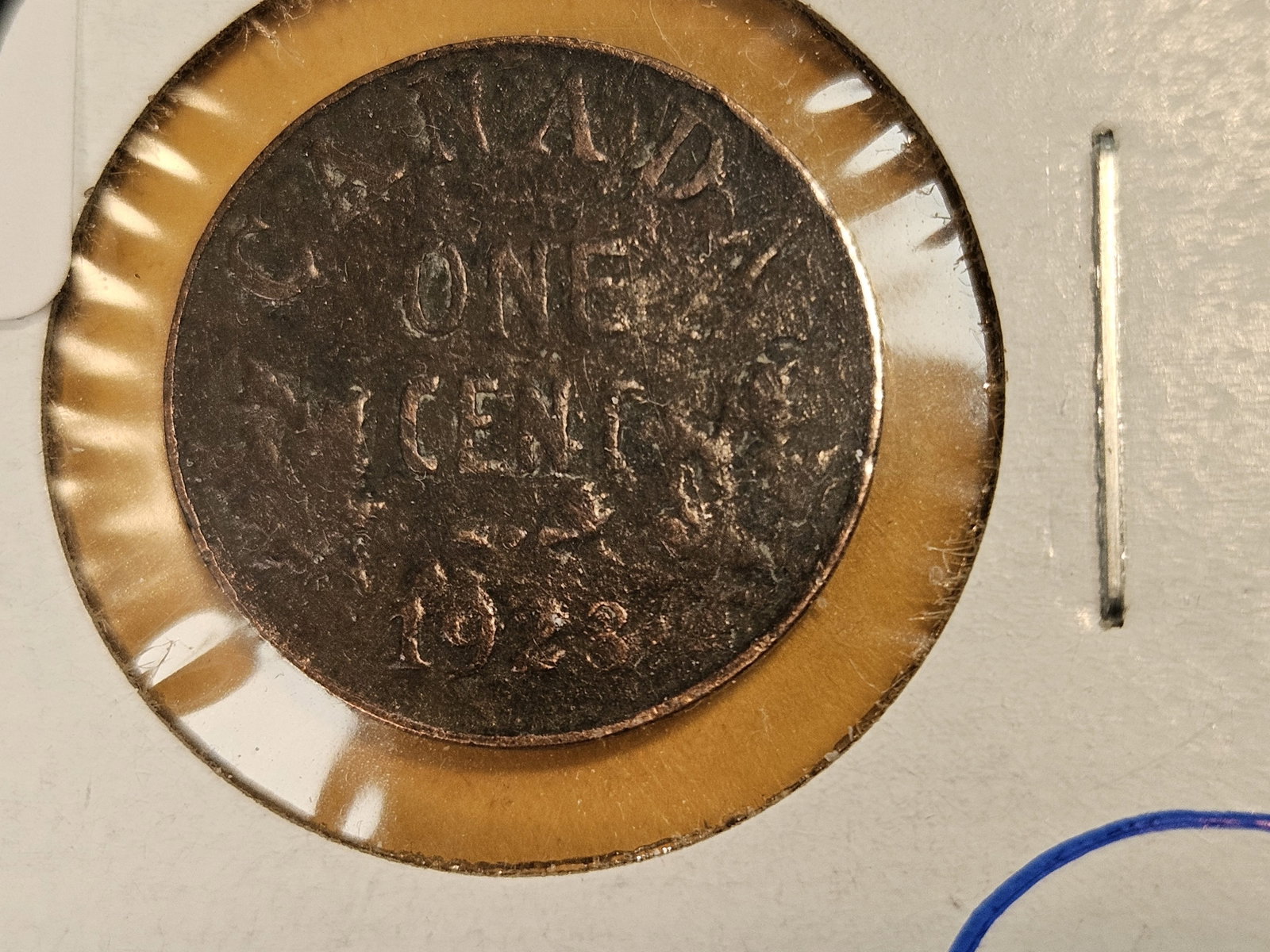 Key Date 1923 Canada One Cent - 3