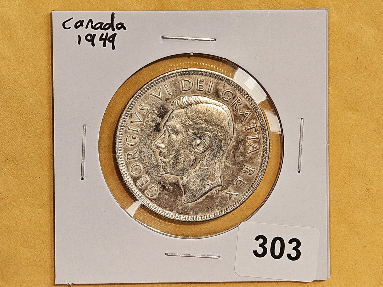 1949 Canada Silver Dollar - 2
