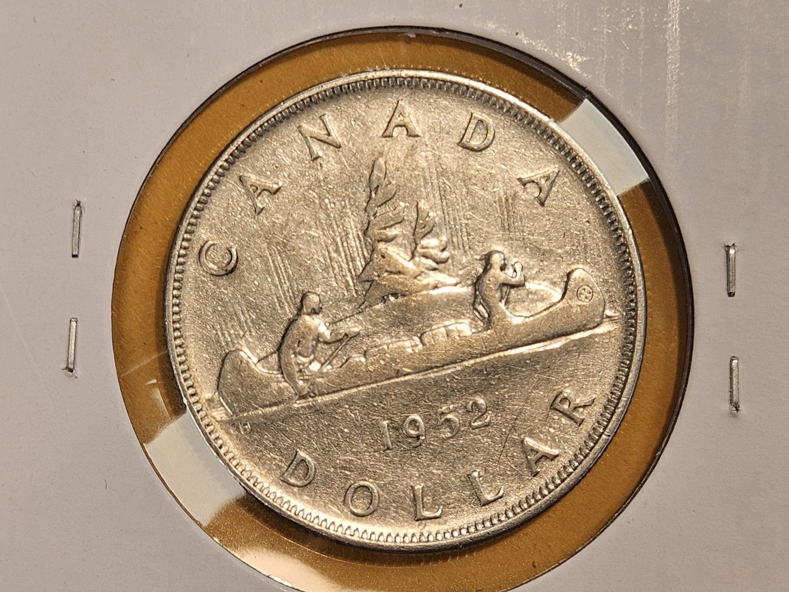 1952 Canada Silver Dollar - 3