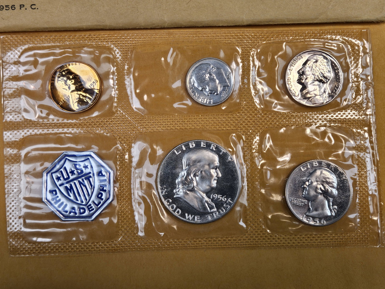 GEM 1956 Silver US Proof Set - 2