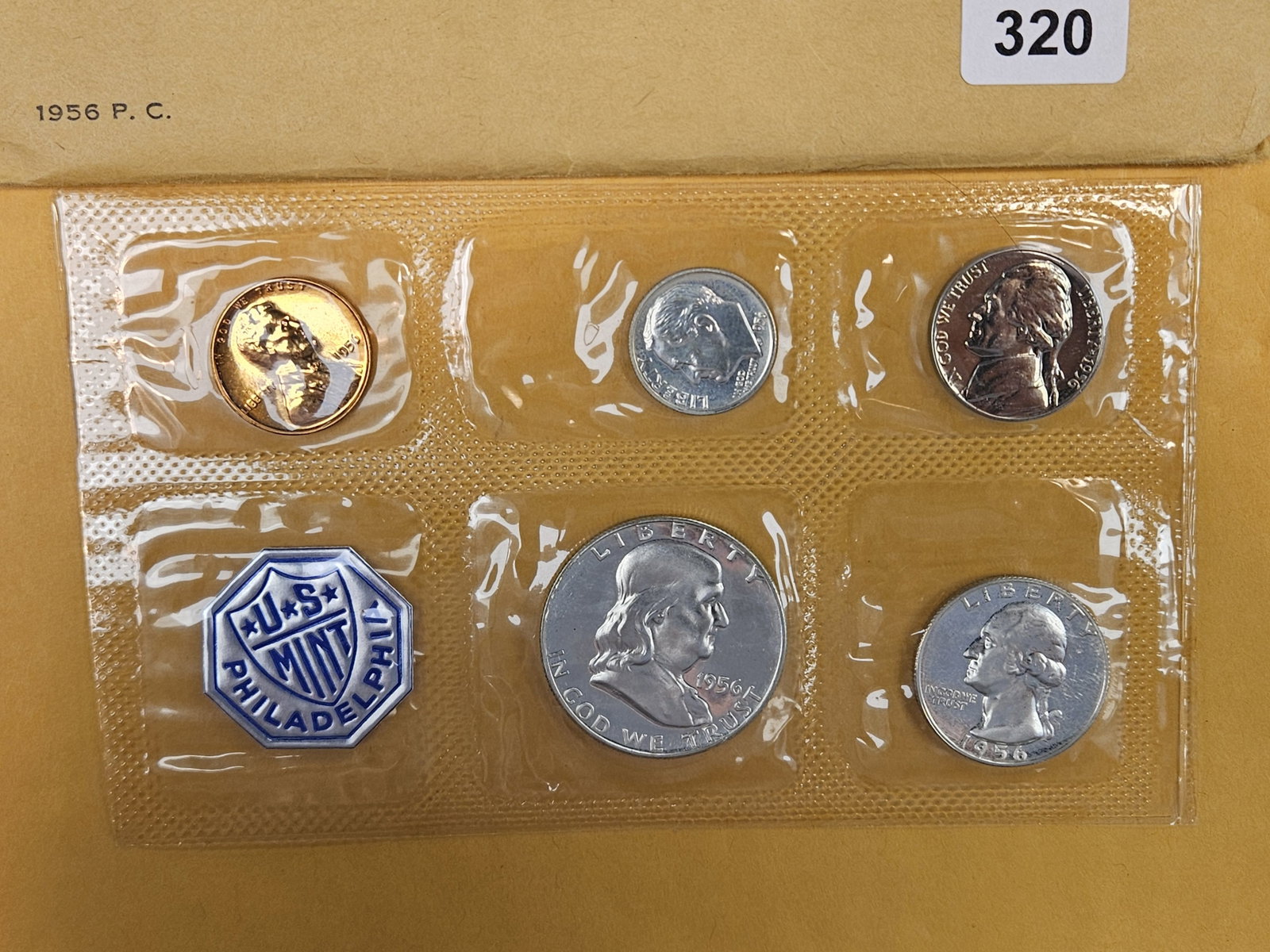 GEM 1956 Silver US Proof Set - 3