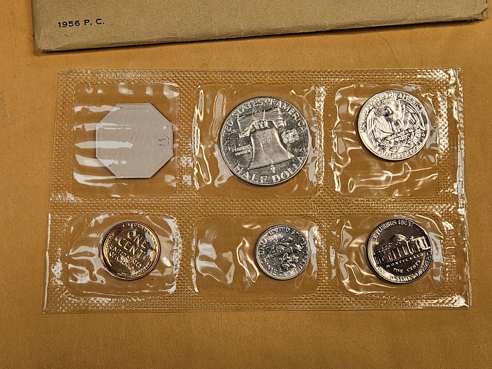 GEM 1956 Silver US Proof Set - 5