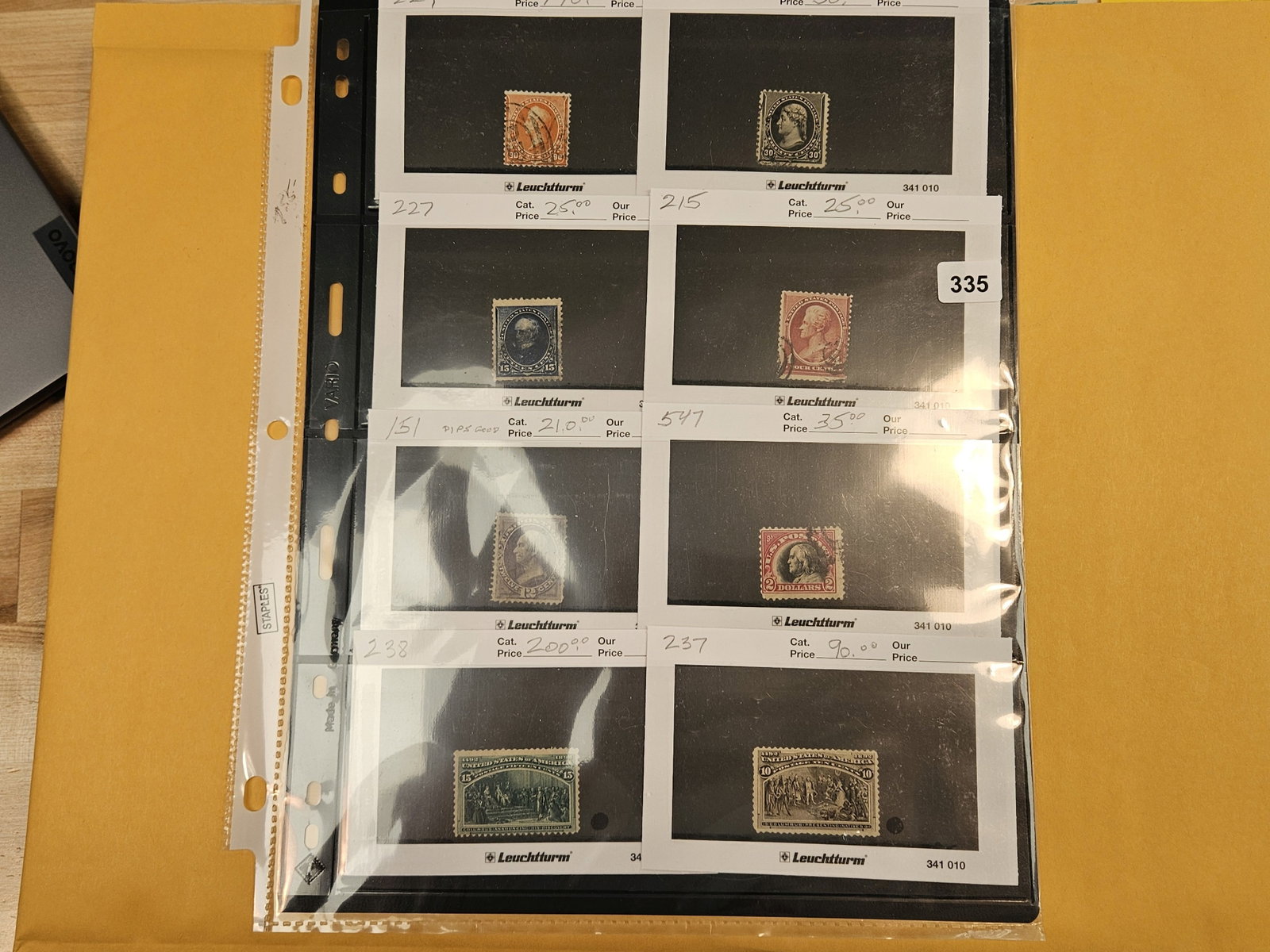 BETTER PHILATELICS!: These all came from the collection of Joe Kremel. He owned Kremel's Korner in Chicago and was a well-known Stamp dealer. These are nicer pieces and the retail value of this lot is $755
