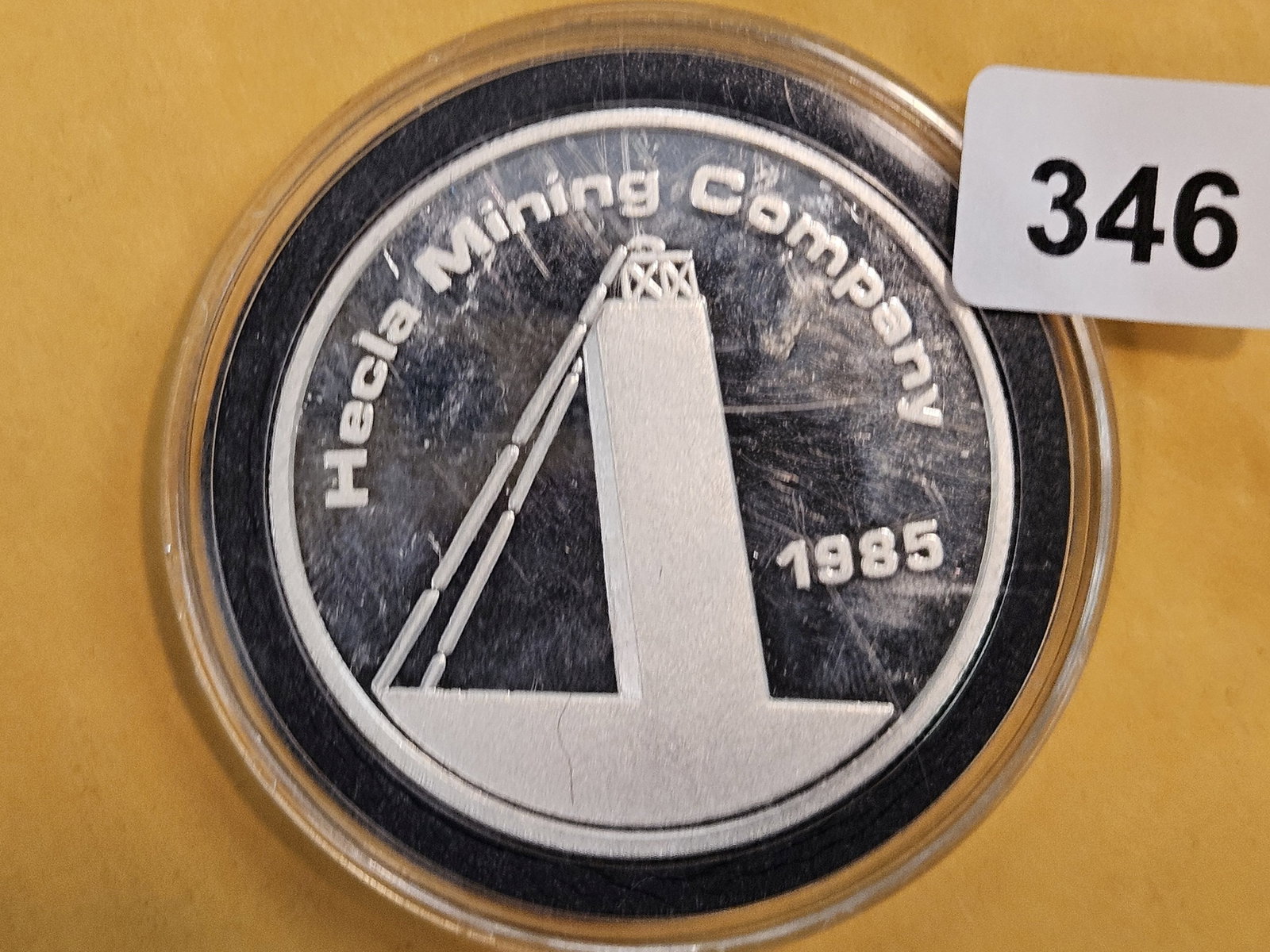One Troy ounce .999 fine silver round (1 of 2)