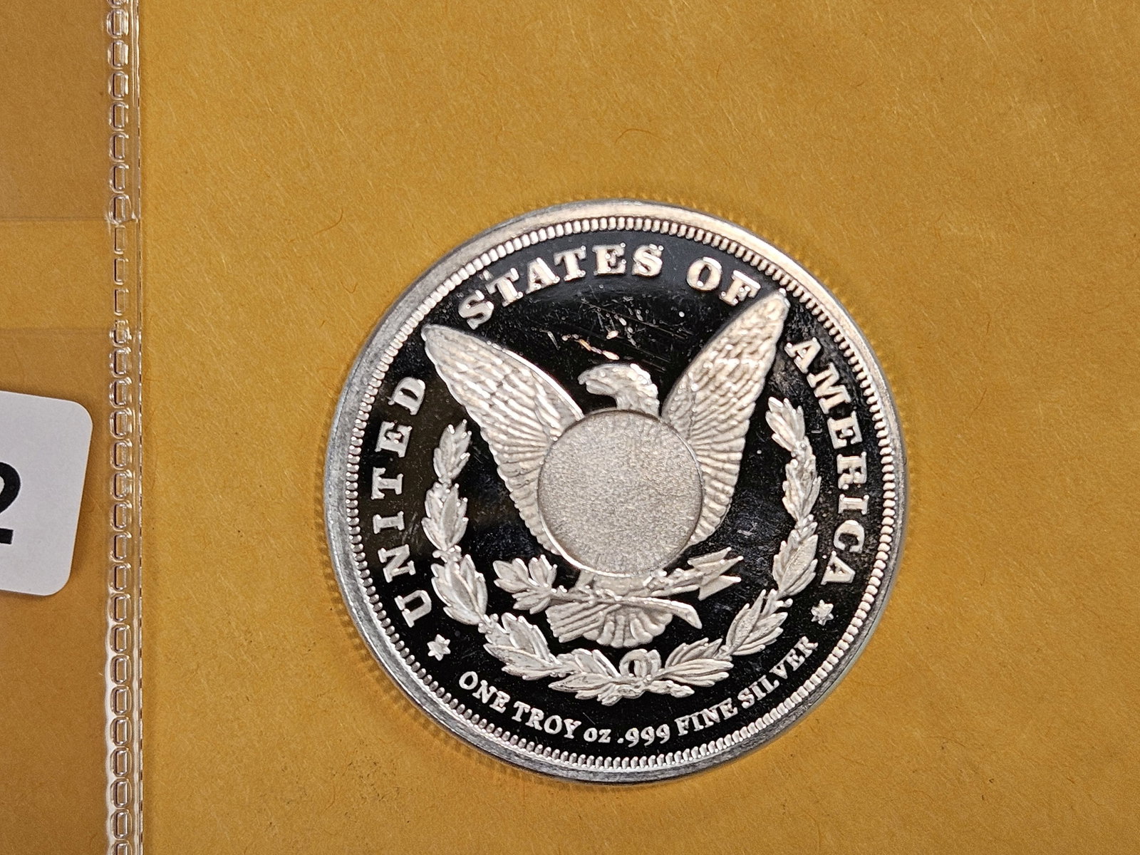 One Troy ounce .999 fine silver round - 2