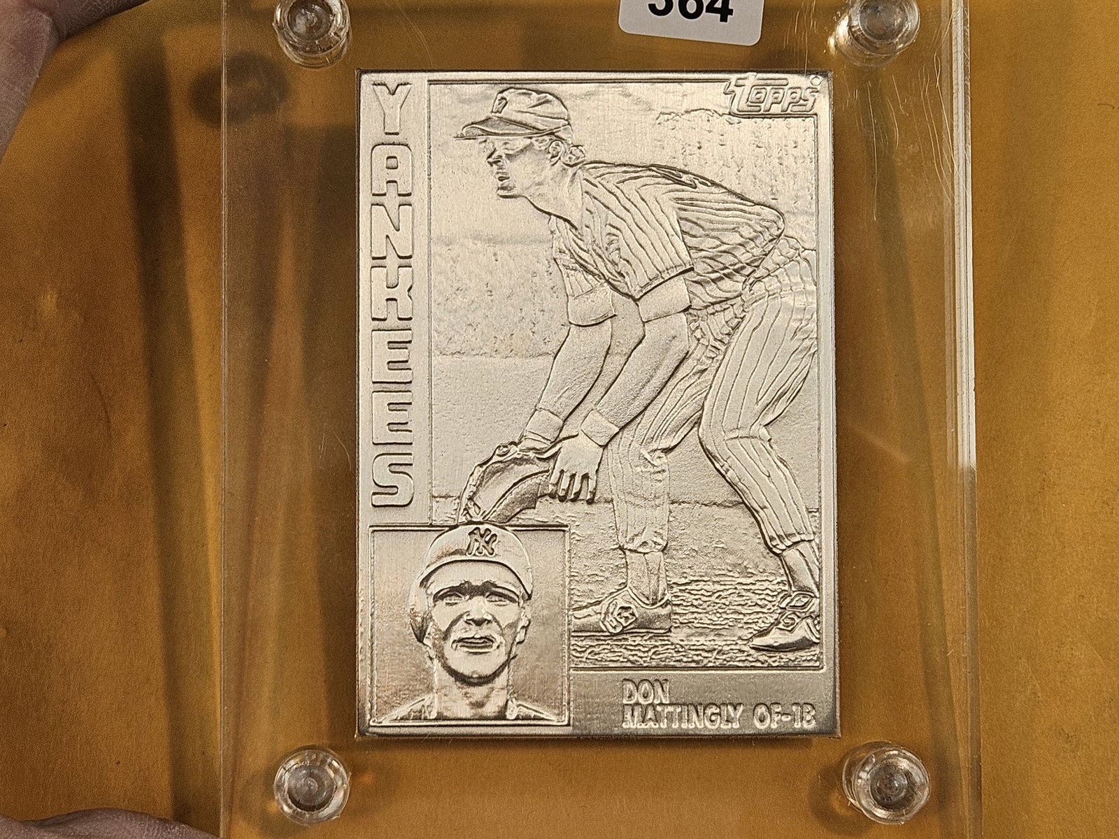 FOUR and 1/4 Troy ounce .999 fine silver art bar - 2