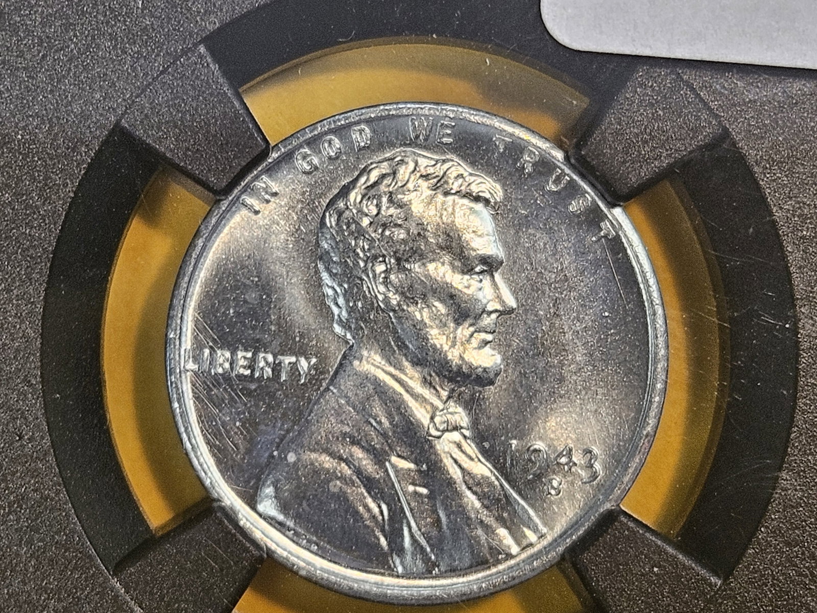 GEM! NGC 1943-S Steel Wheat cent in Mint State 66 (1 of 4)