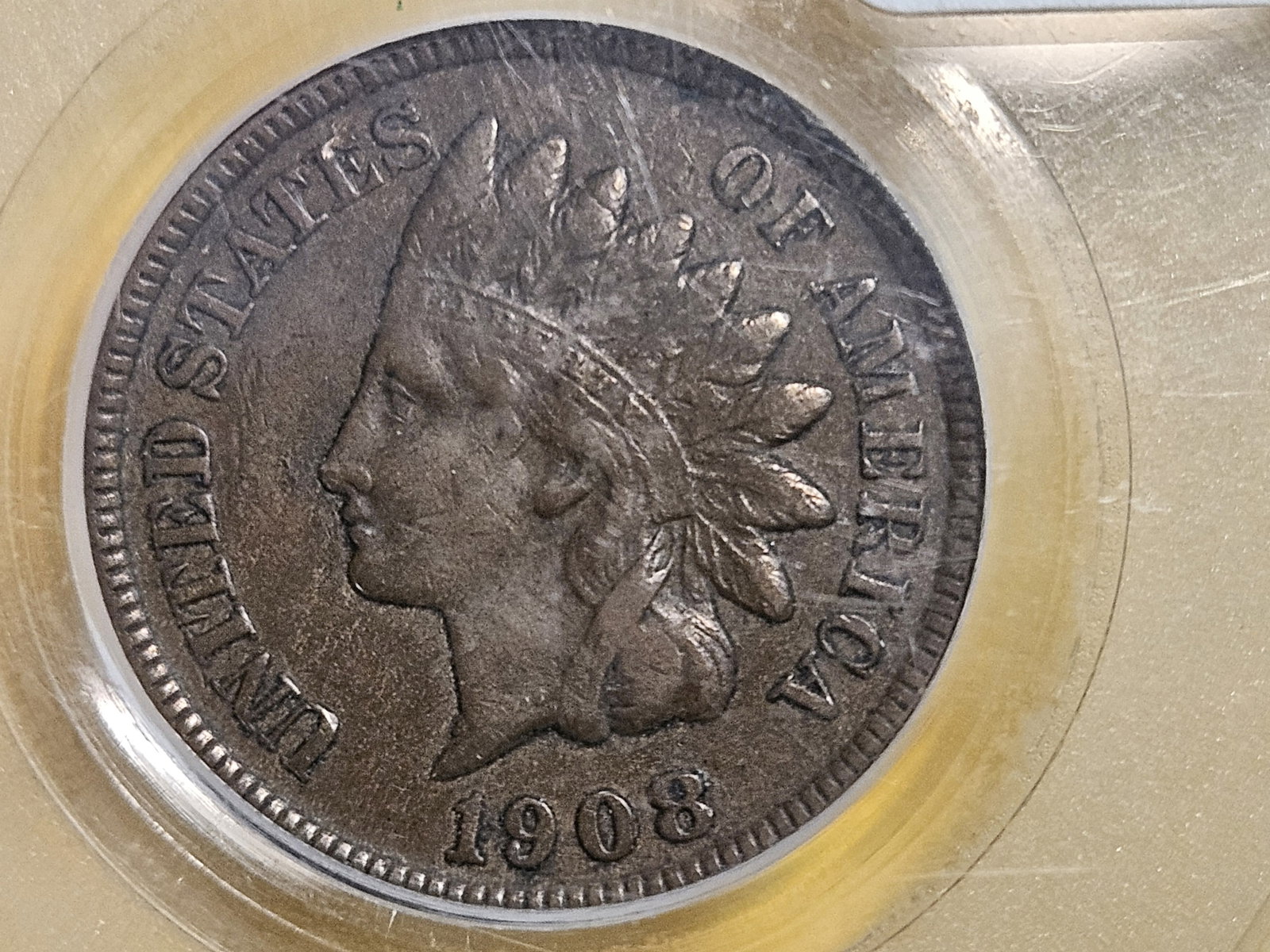 Semi-Key PCGS 1908-S Indian cent in Very Fine - 35 (1 of 4)