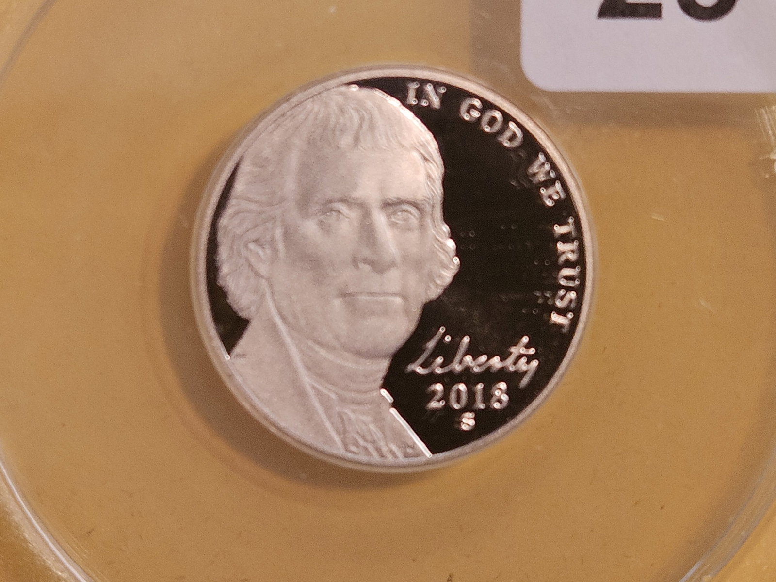 PERFECT! ANACS 2018-S Jefferson Nickel in Proof 70 Deep Cameo: Perfect Grade!