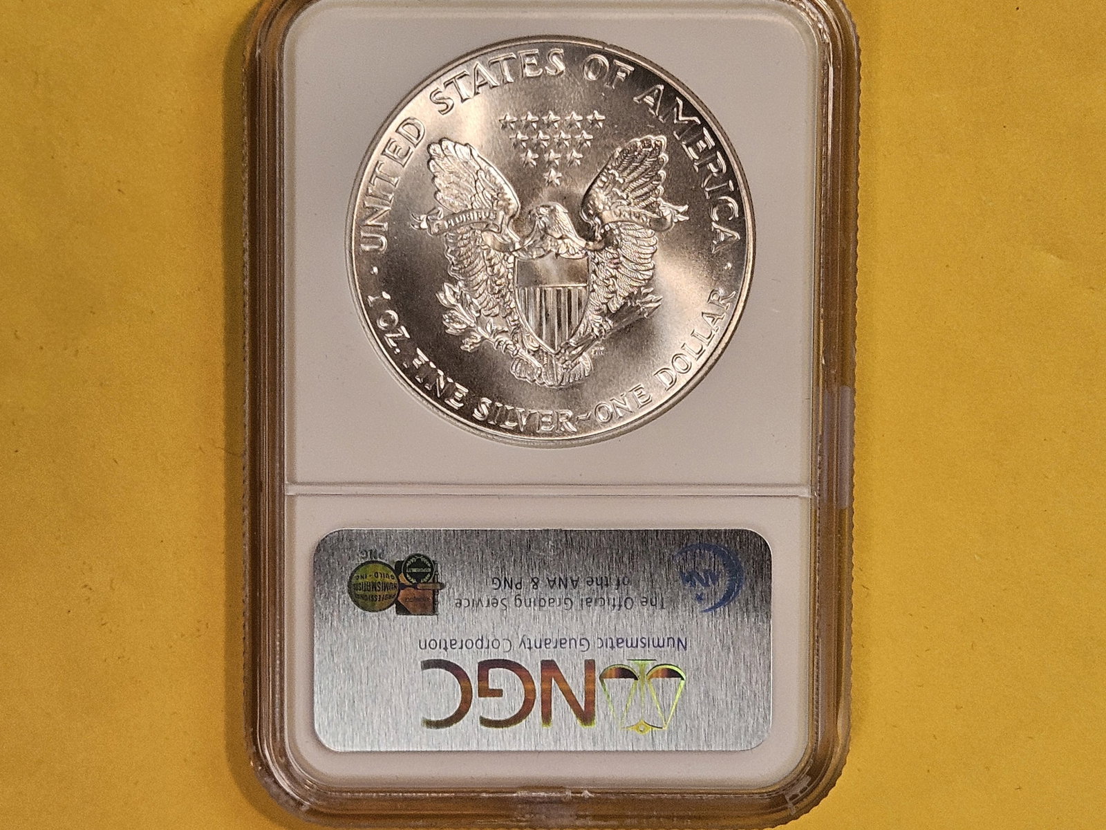 KEY DATE! NGC 1986 American Silver Eagle in Mint State 69 - 2