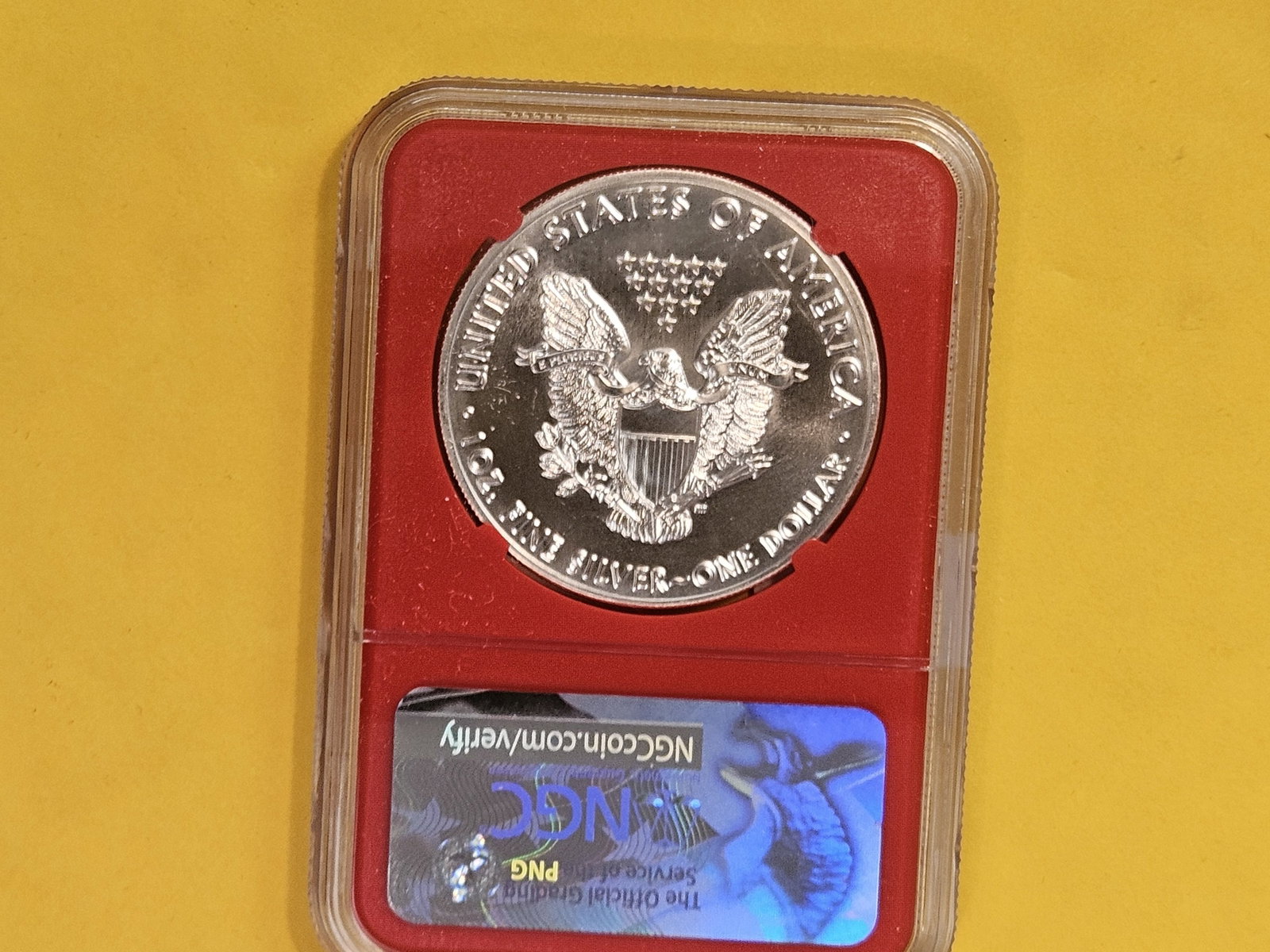 PERFECT! NGC 2017 American Silver Eagle in Mint State 70 - 2