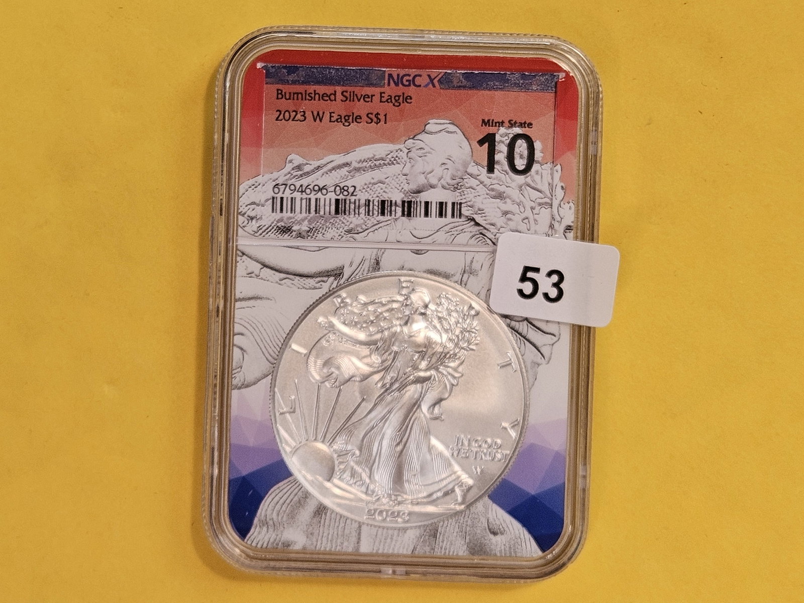 PERFECT! NGC-X 2023 American Silver Eagle in Mint State 10 (1 of 2)