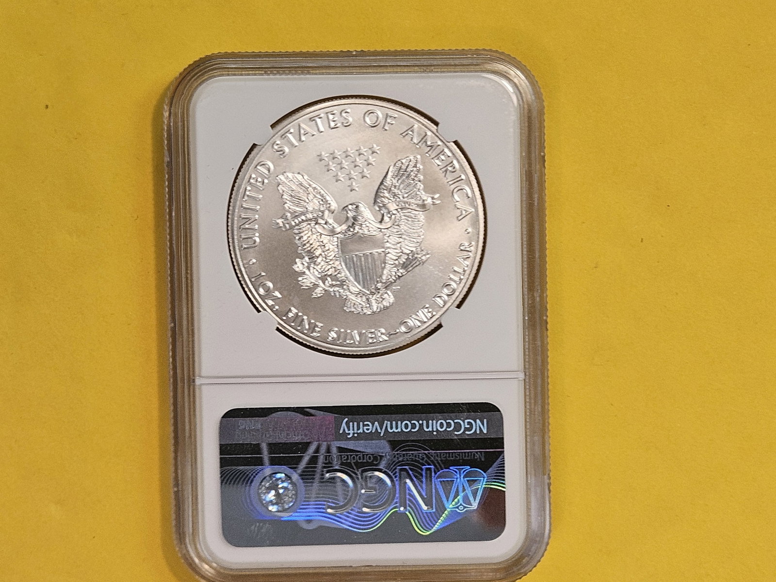 PERFECT! NGC 2021 American Silver Eagle in Mint State 70 - 2