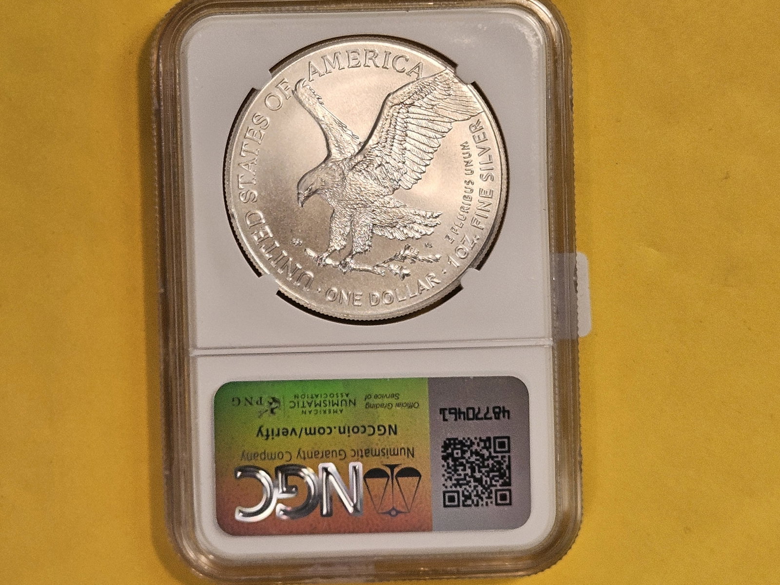 PERFECT! NGC 2025 American Silver Eagle in Mint State 70 - 2
