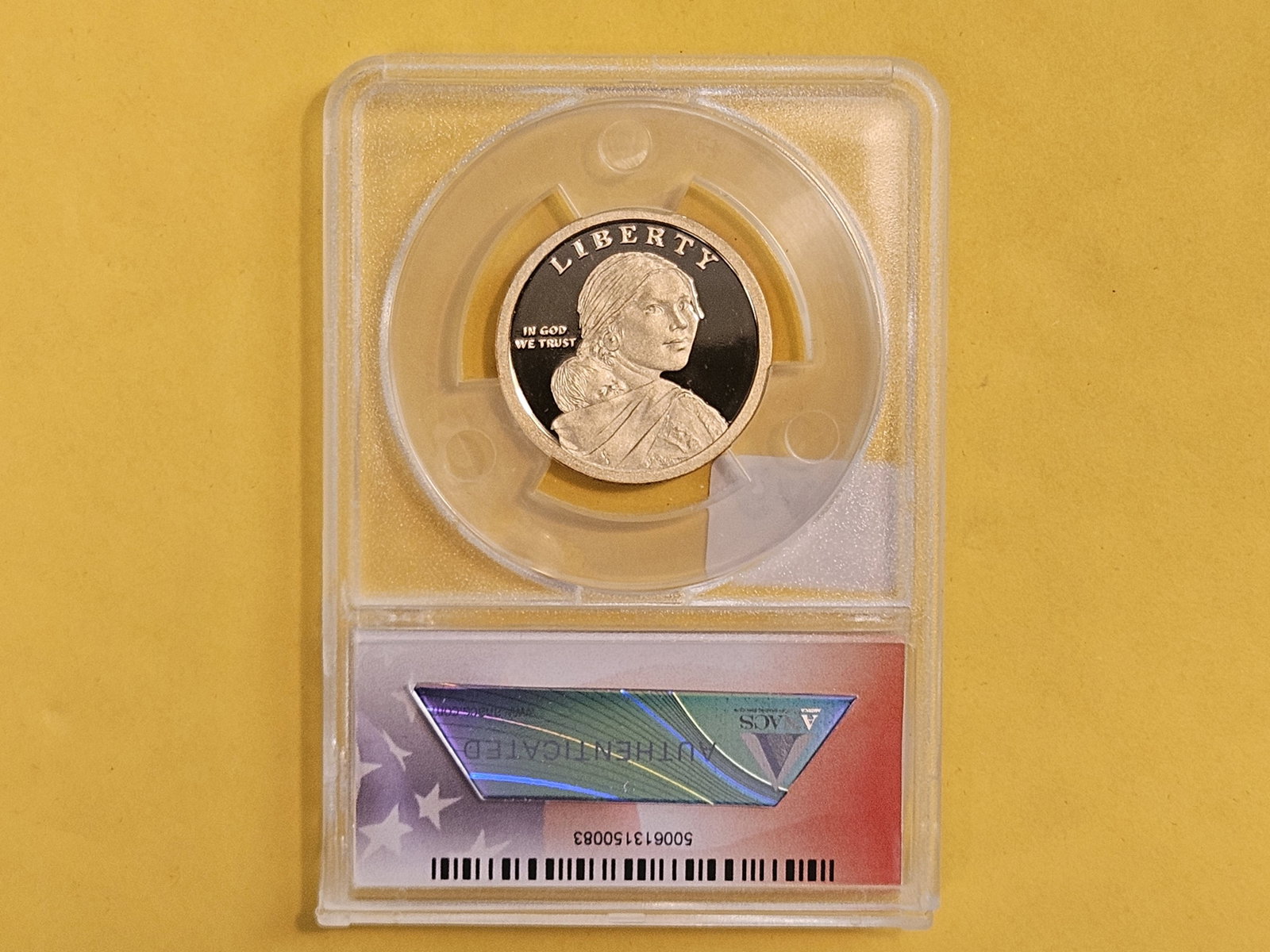 PERFECT! ANACS 2013-S Native American Dollar in Proof 70 Deep Cameo - 2