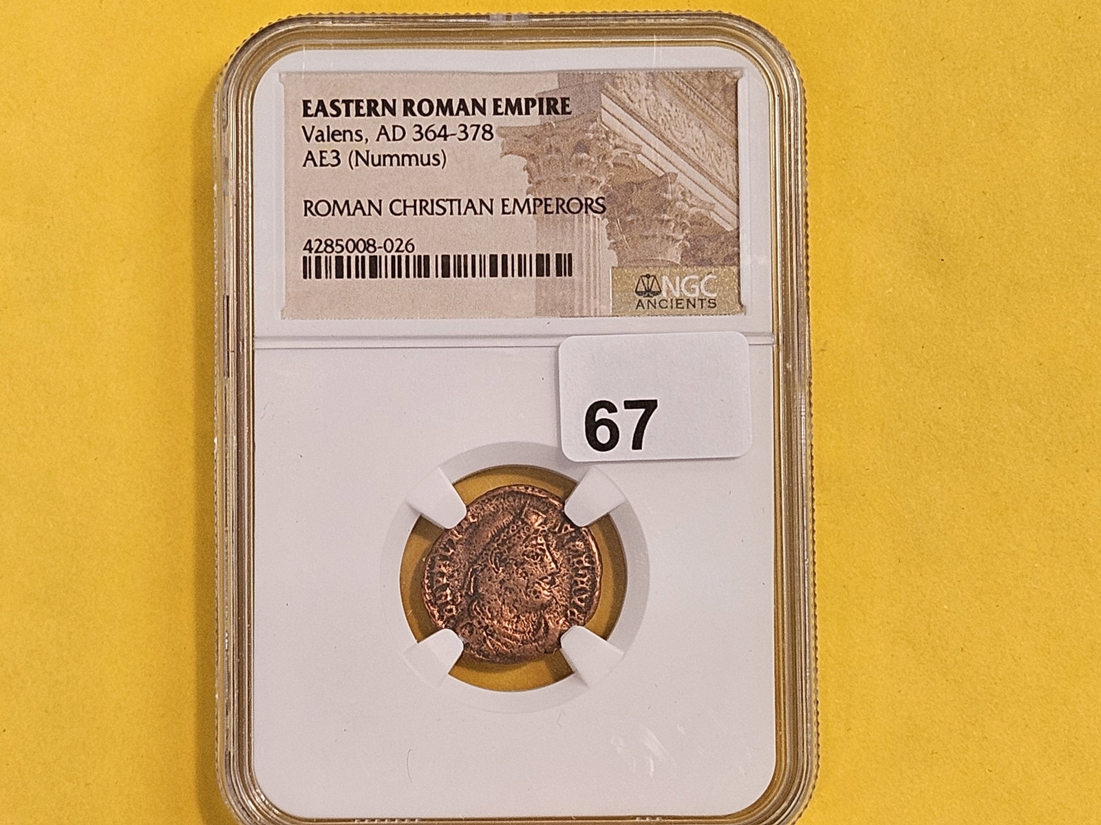 ANCIENT! NGC Eastern Roman Empire Nummus - 2