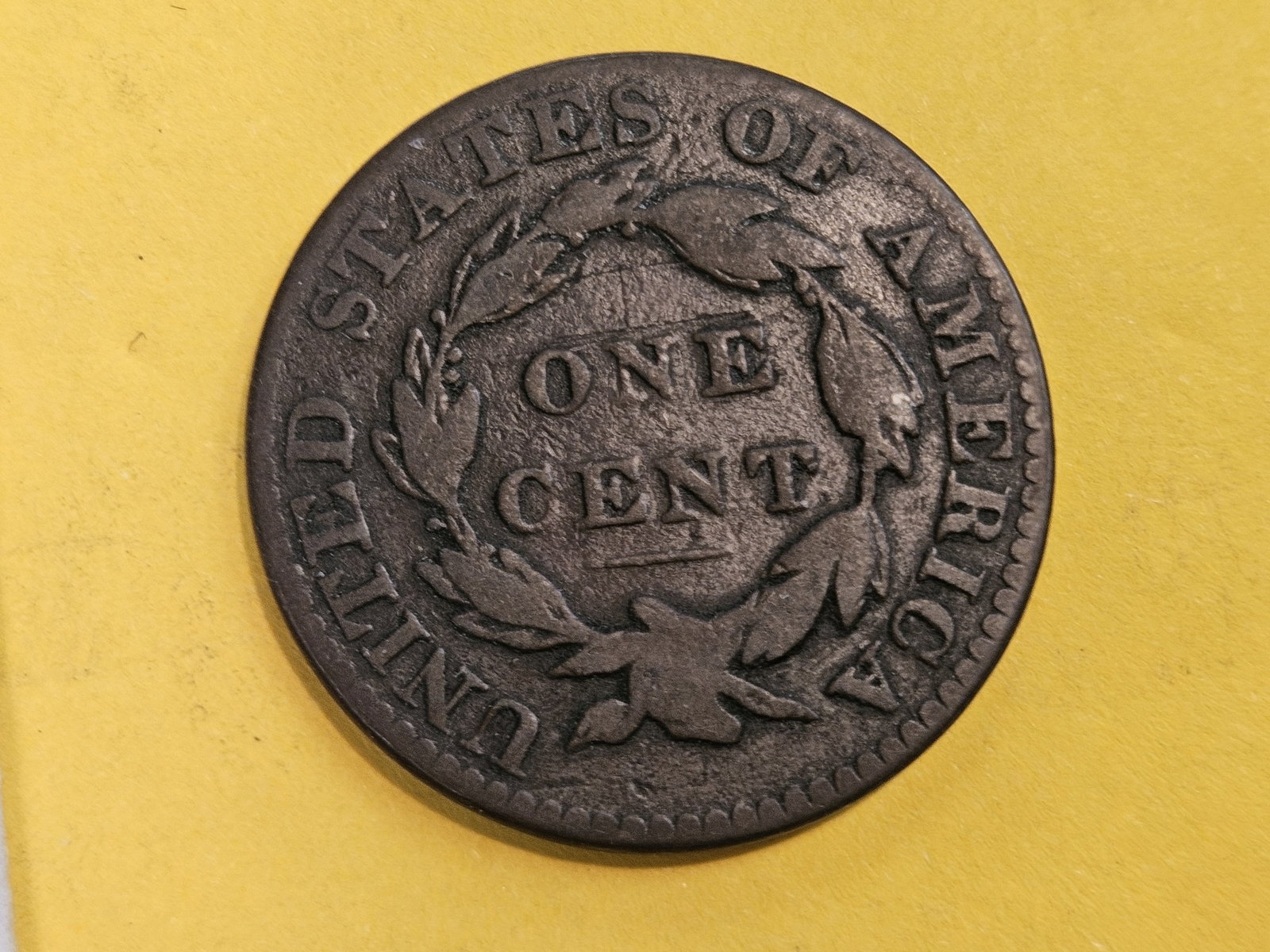 1822 Coronet Head Large Cent in Good plus - 3