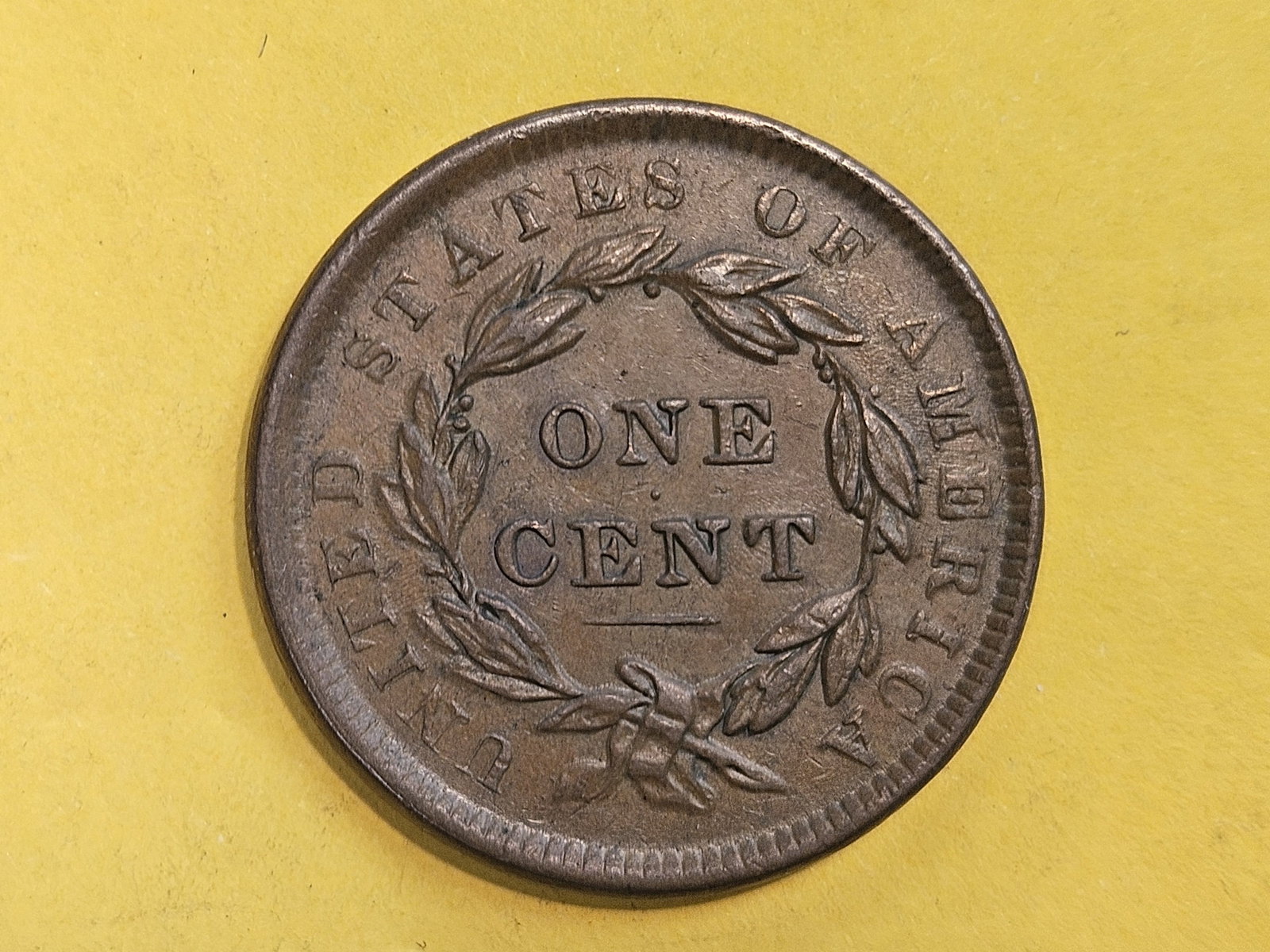 * About Uncirculated plus 1838 Large Cent! - 8