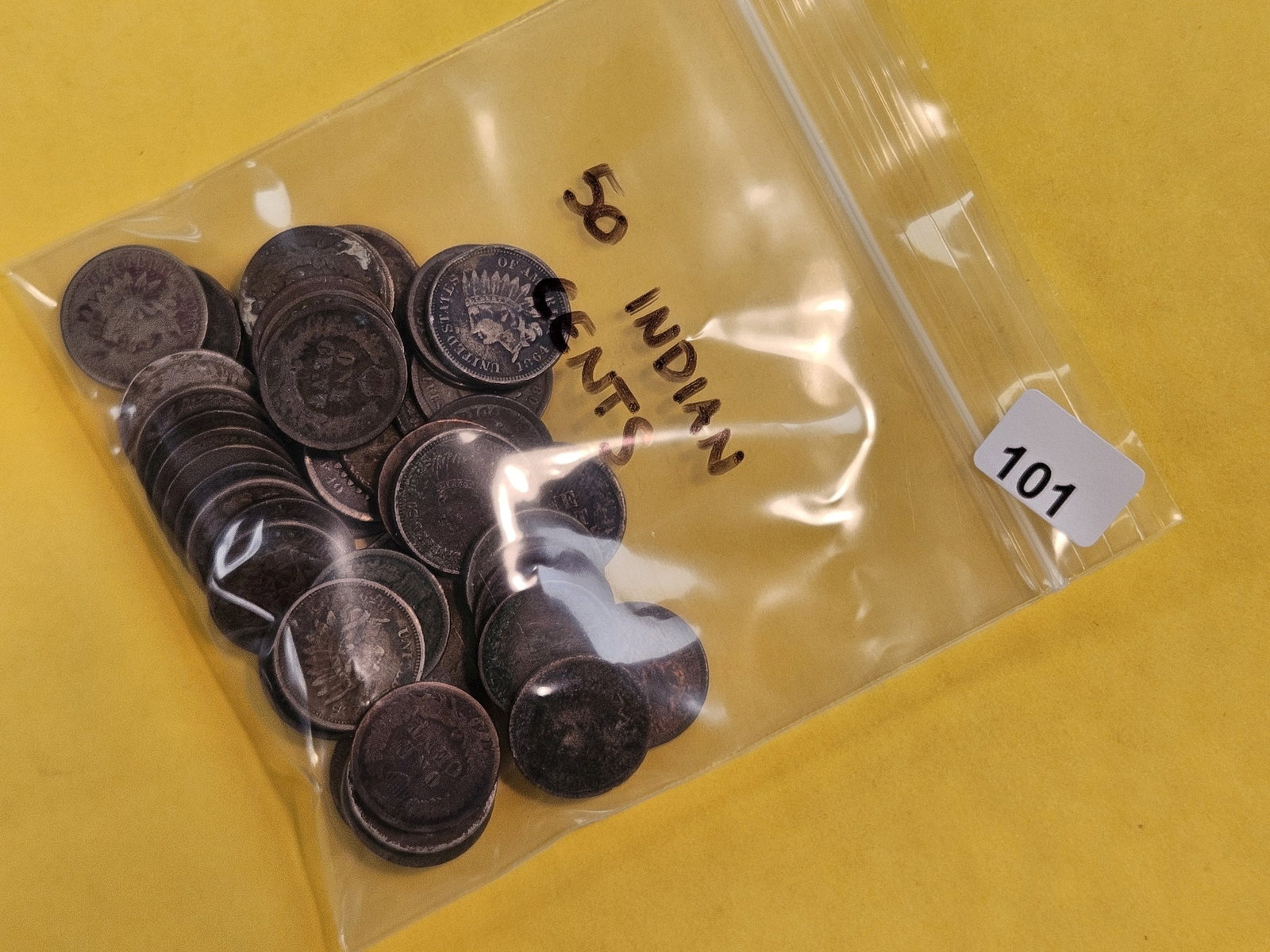 Fifty Indian Cents (1 of 2)