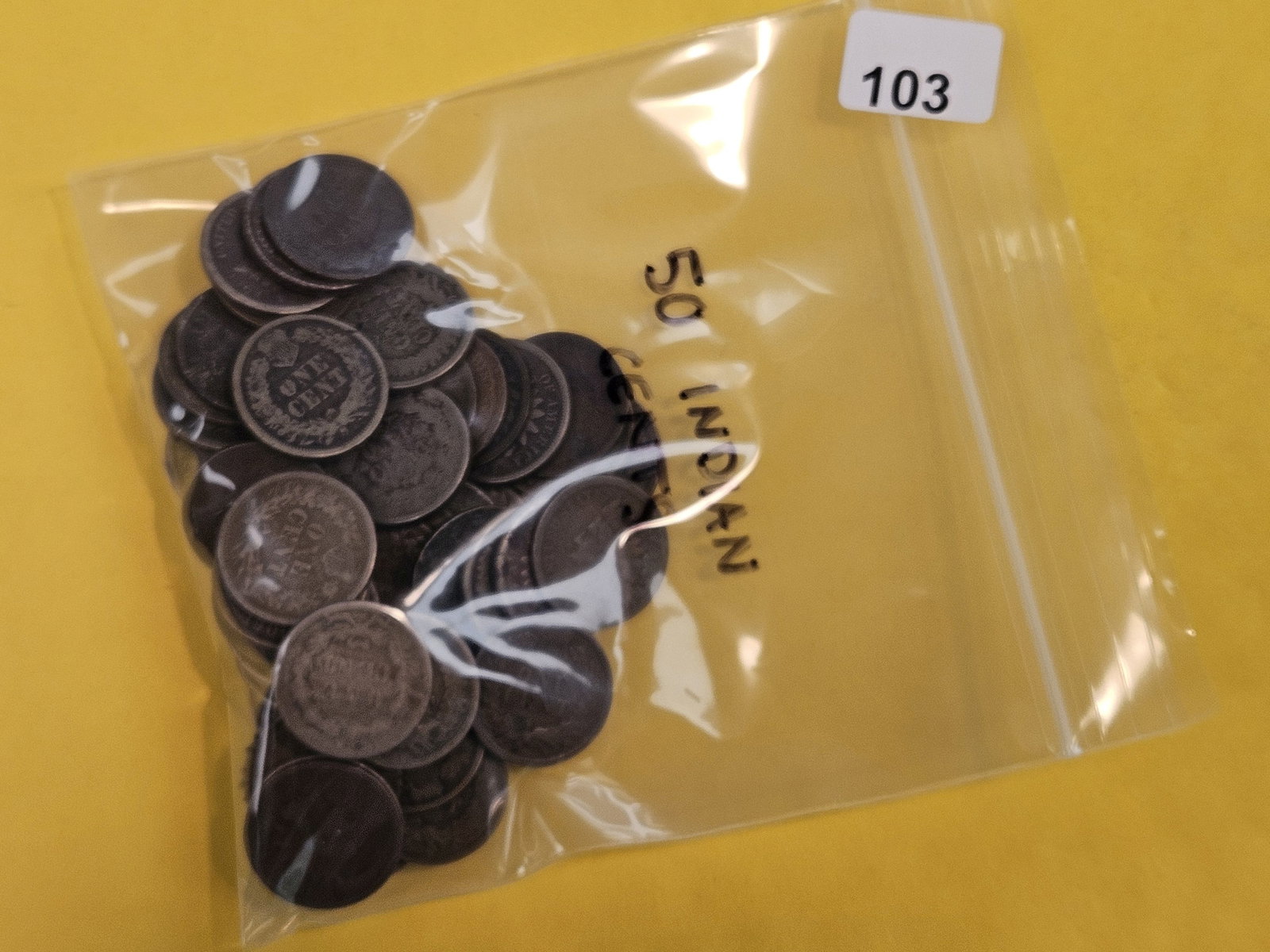Fifty Indian Cents (1 of 2)