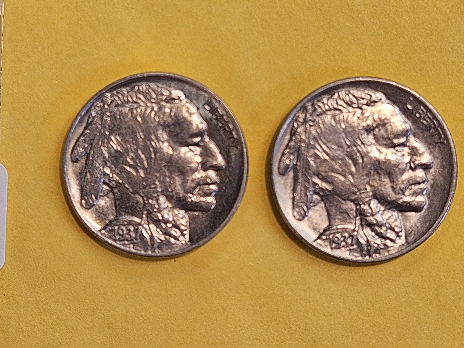 Two Very Choice Brilliant Uncirculated Buffalo Nickels - 3