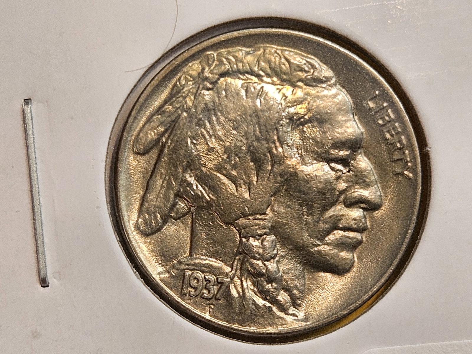 Very Choice to GEM Brilliant Uncirculated 1937 Buffalo Nickel (1 of 4)