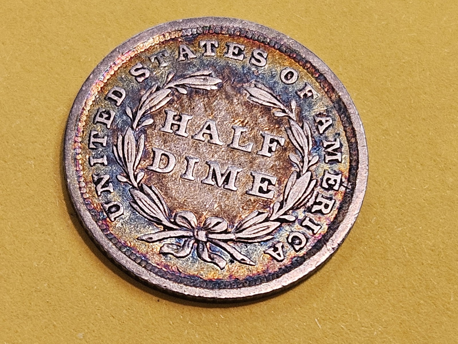 1840 Seated Liberty silver Half Dime in Extra Fine - 5