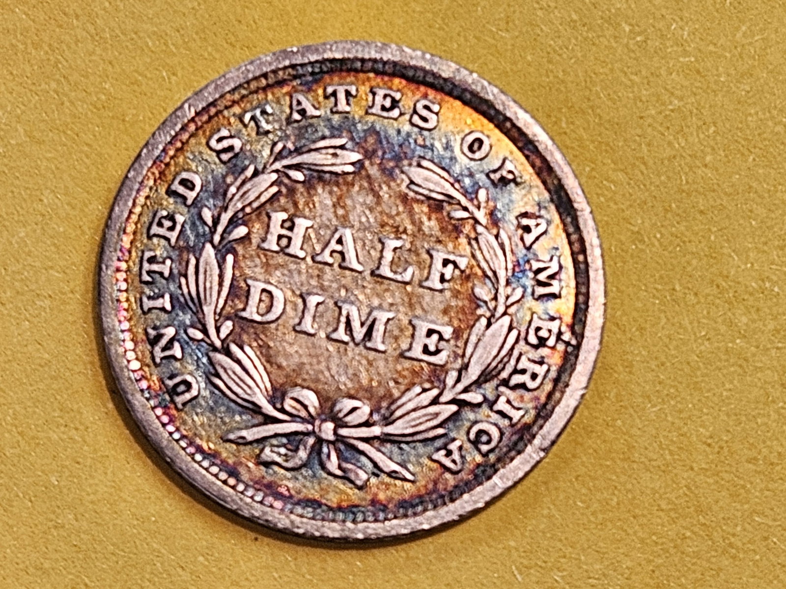 1840 Seated Liberty silver Half Dime in Extra Fine - 7