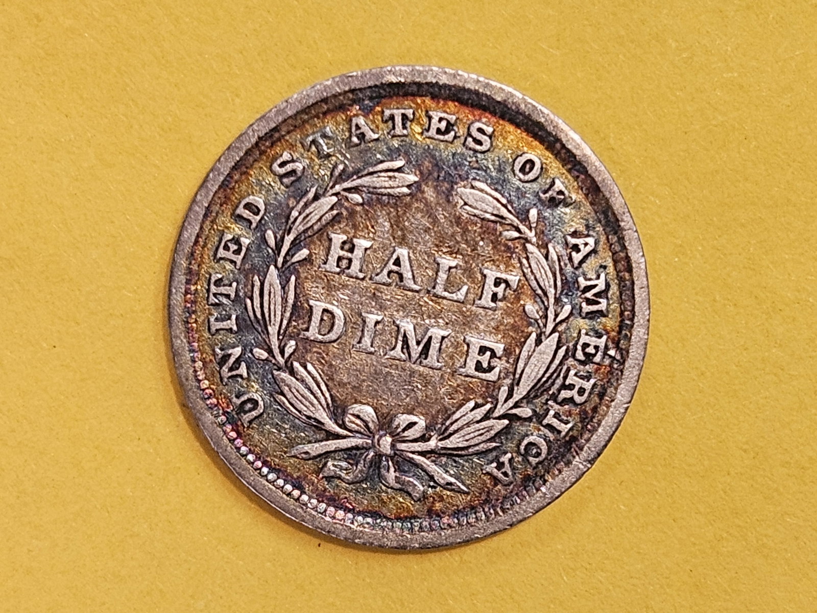1840 Seated Liberty silver Half Dime in Extra Fine - 8