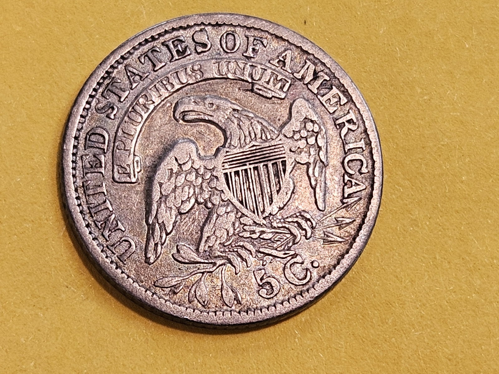 1834 Capped Bust Half Dime in Choice Very Fine - 4