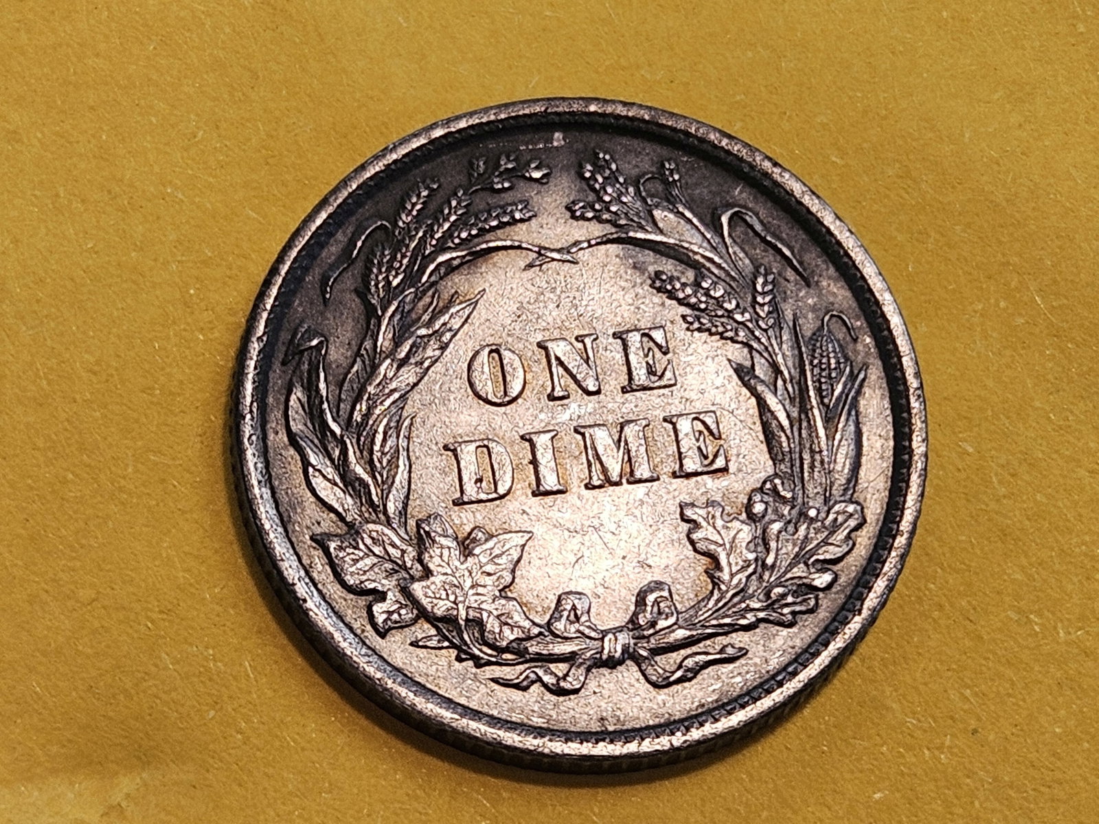 1897 Barber silver Dime in Extra Fine - 6