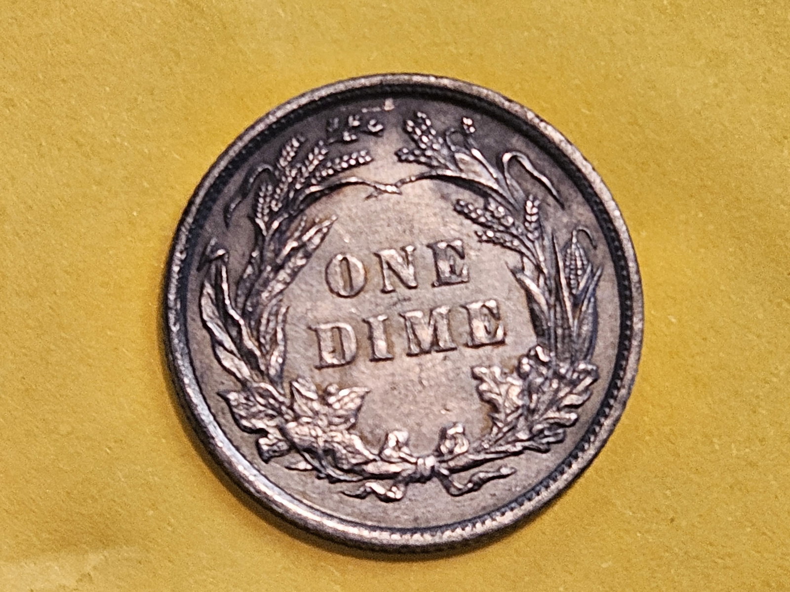 1897 Barber silver Dime in Extra Fine - 7