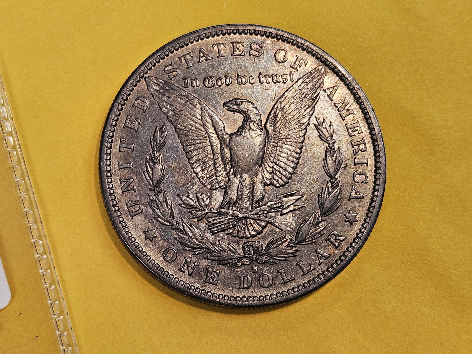Semi-Key 1888-S Morgan silver Dollar in Extra fine - details - 3