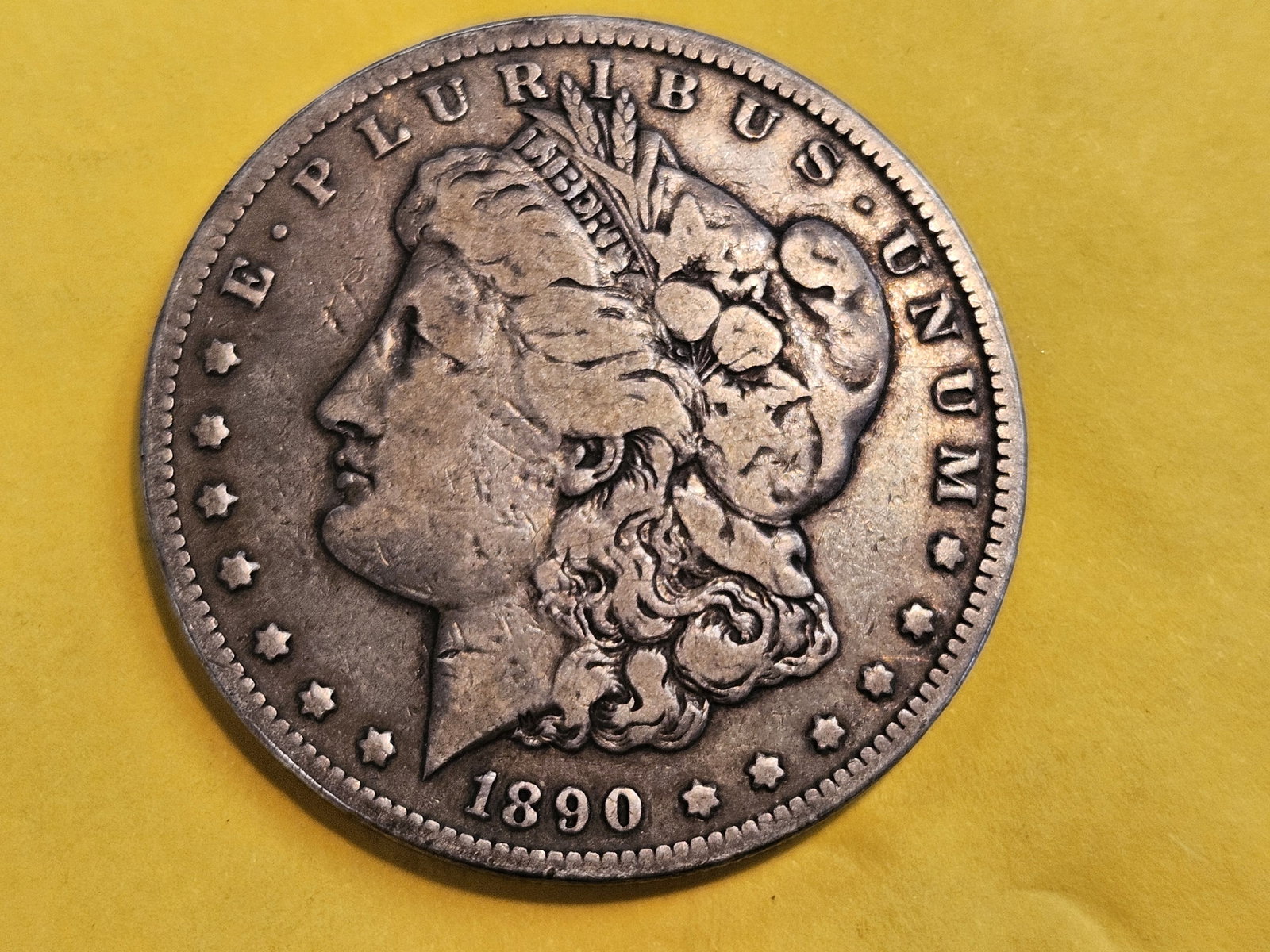 ** KEY DATE ** 1890-CC Morgan Dollar in Very Fine: KEY DATE! CARSON CITY!