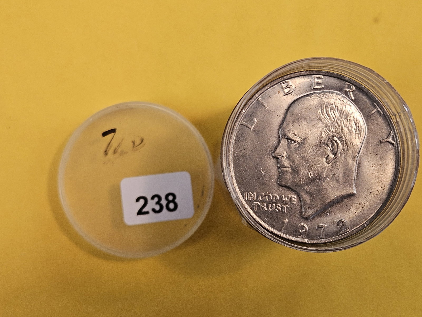 Full Roll of Uncirculated 1972-D Eisenhower Dollars: From dealer. Unchecked by us