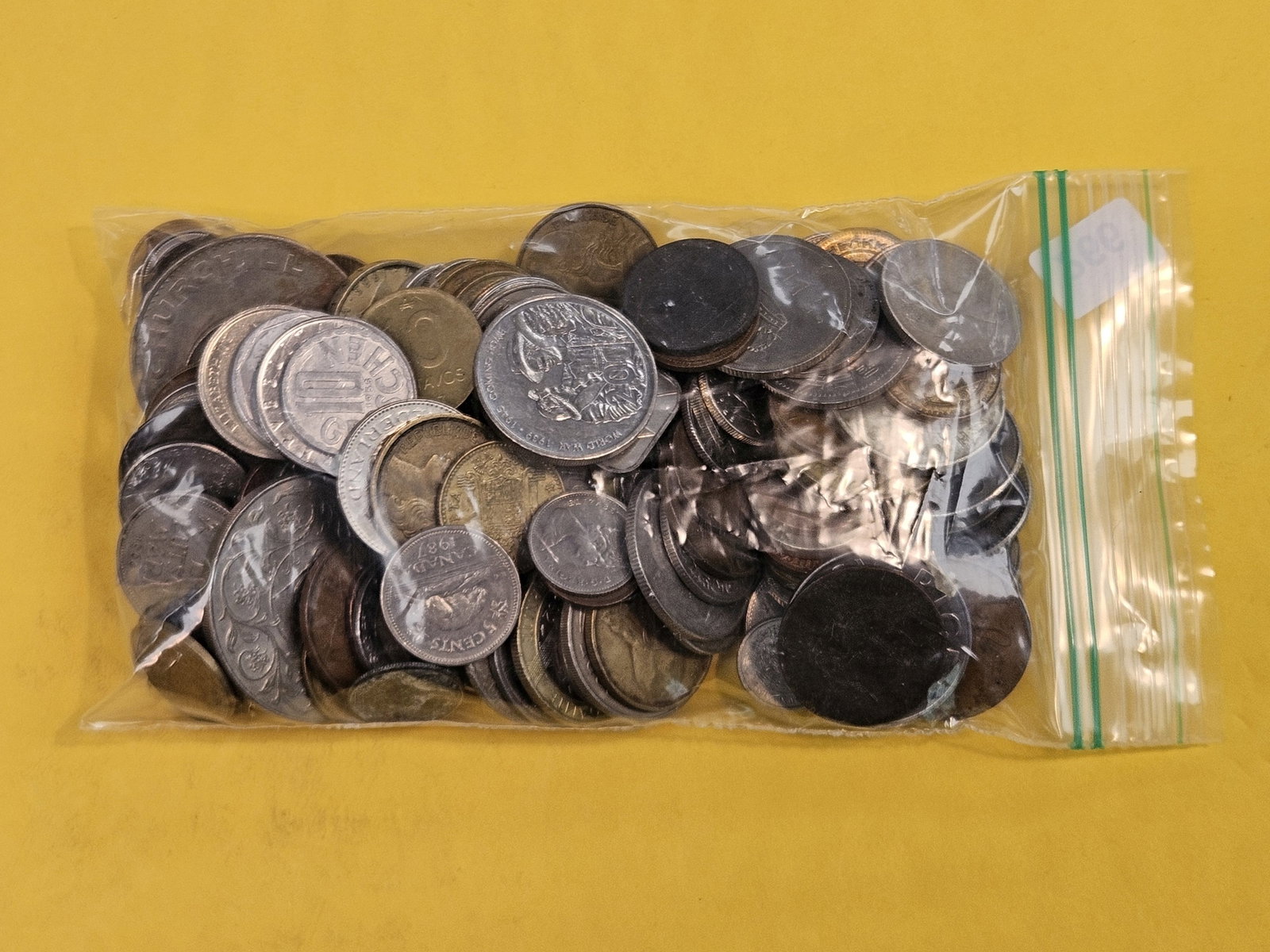 One and One-half Pounds of Mixed World Coins - 2
