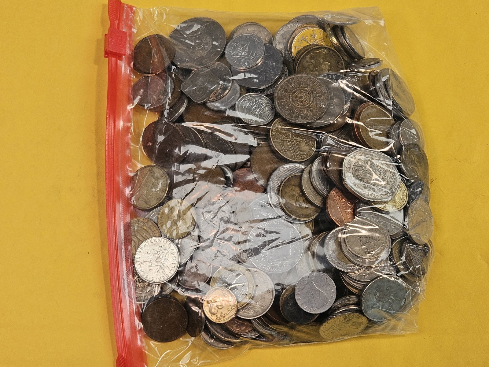 FOUR Pounds of Mixed World Coins - 2