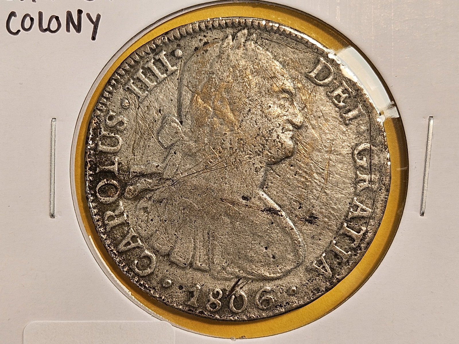 1806 Mexico Spanish Colony silver 8 reals: Nice