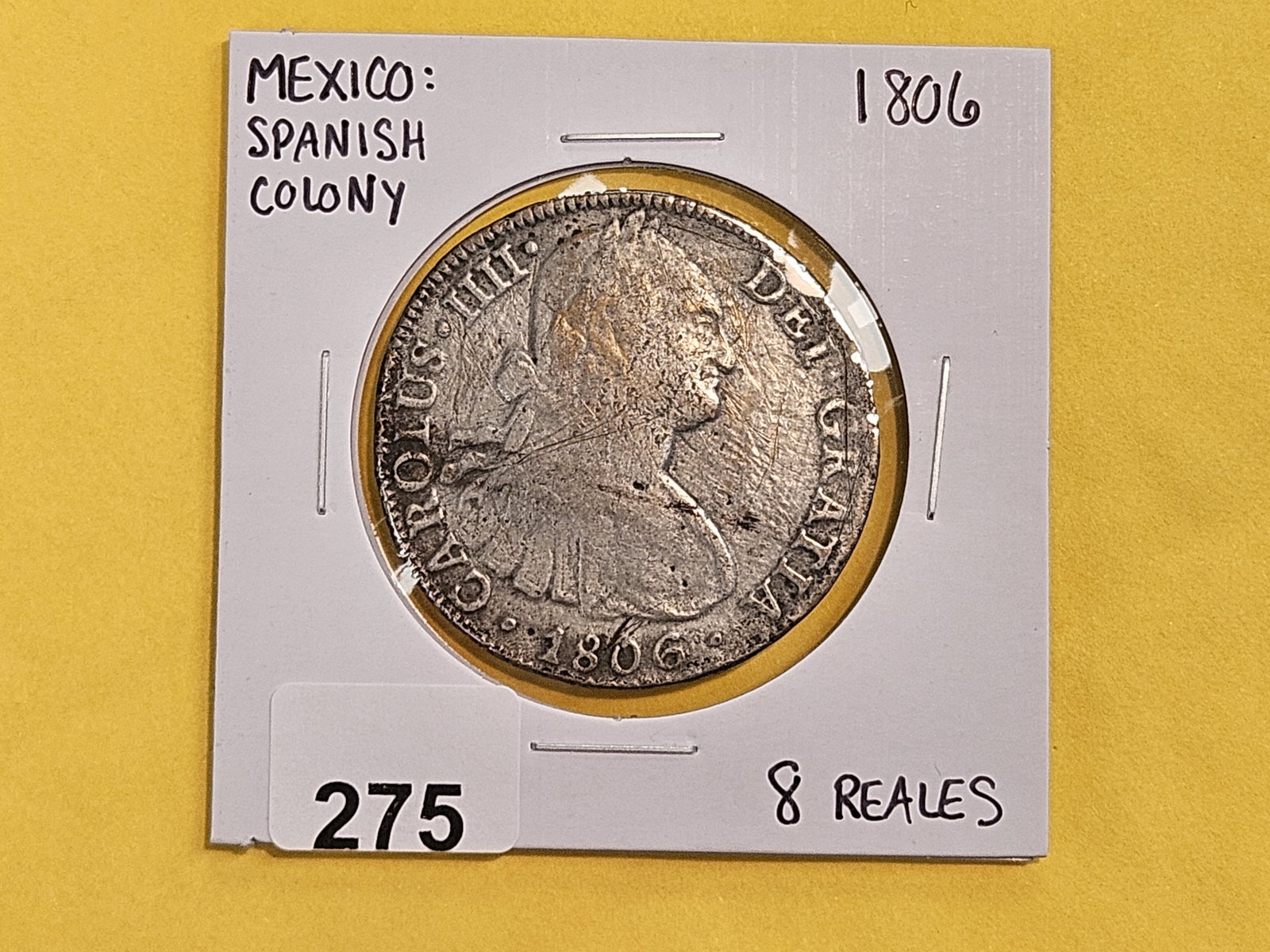 1806 Mexico Spanish Colony silver 8 reals - 2