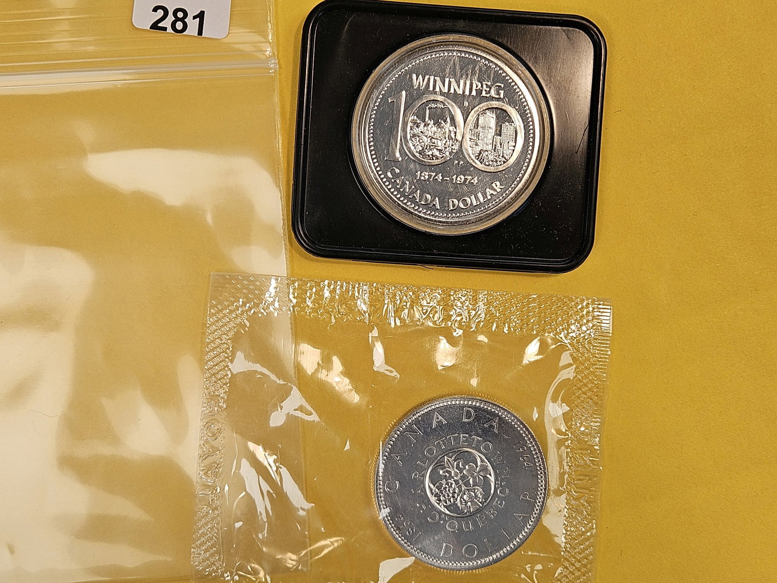 Two GEM Canada Silver Dollars - 2